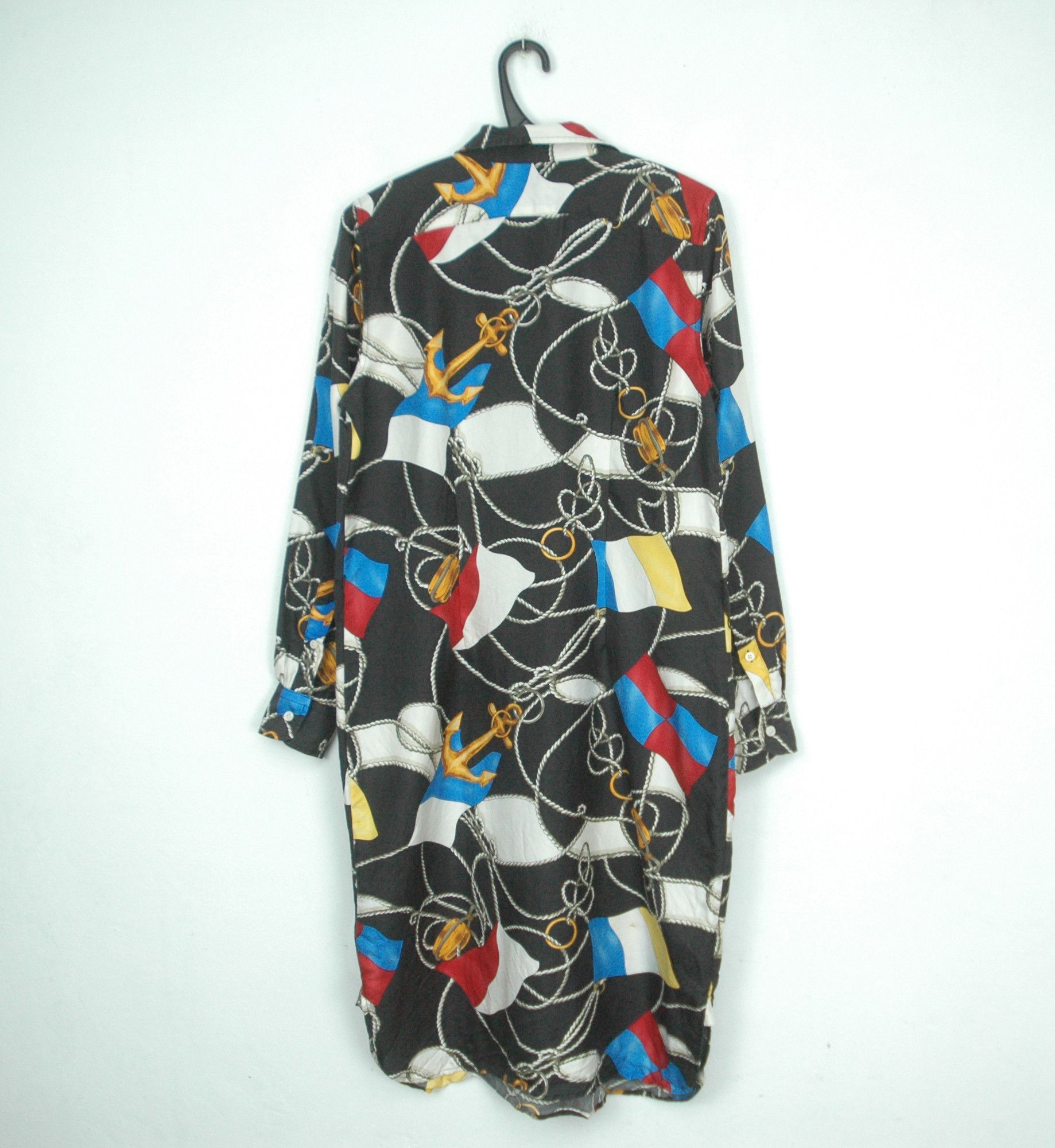Lauren Ralph Lauren × Ralph Lauren Lauren Ralph Lauren Silk Long Shirt Size 12 Size XL / US 12-14 / IT 48-50 - 8 Thumbnail
