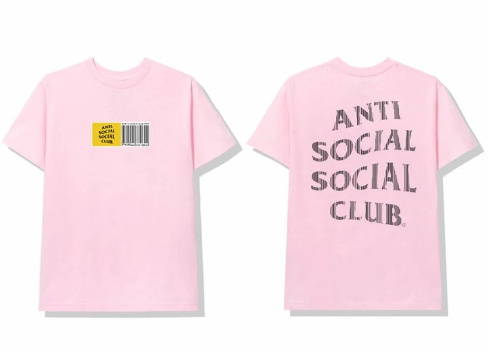 Anti Social Social Club DS Japan Only ASSC Barcode Box Logo