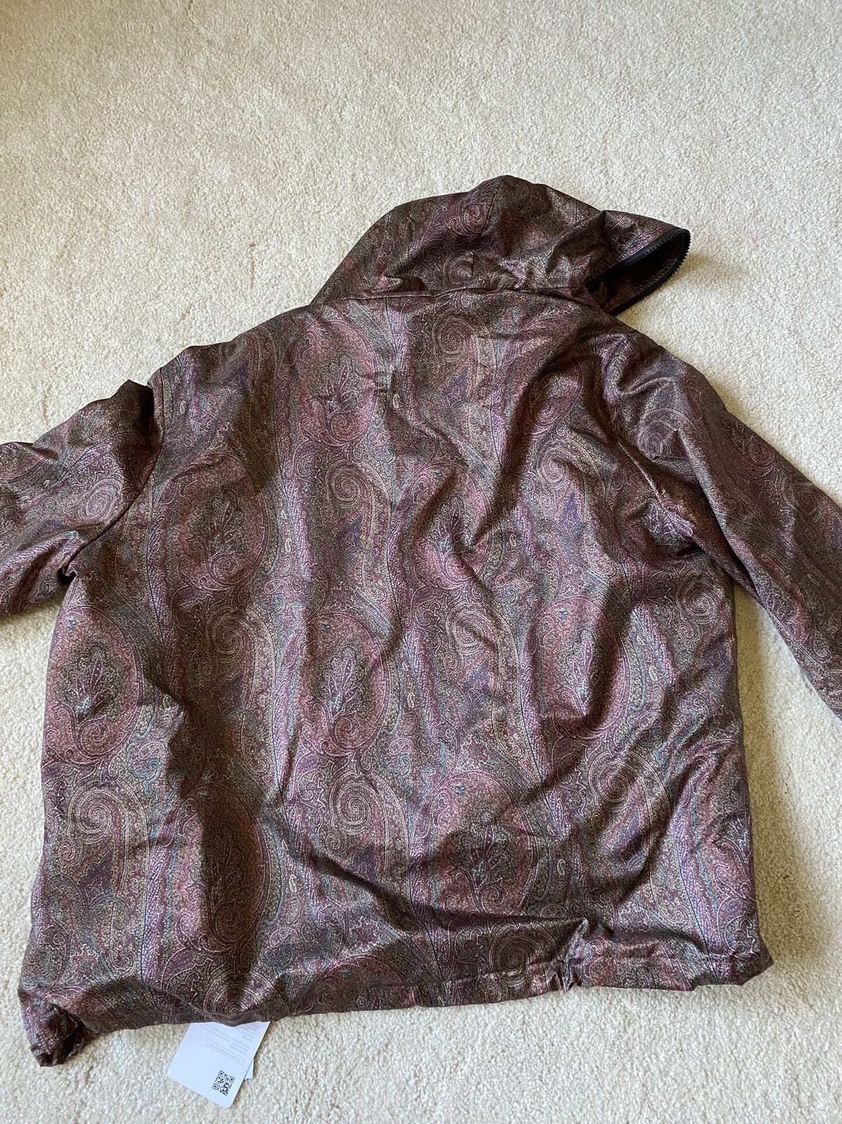 Etro Paisley hooded bomber windbreaker jacket Size US M / EU 48-50 / 2 - 4 Thumbnail