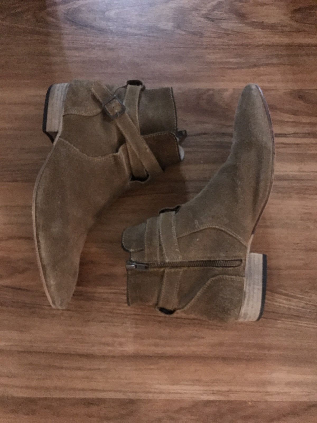 Topman Suede Johdpur Chelsea boots | Grailed