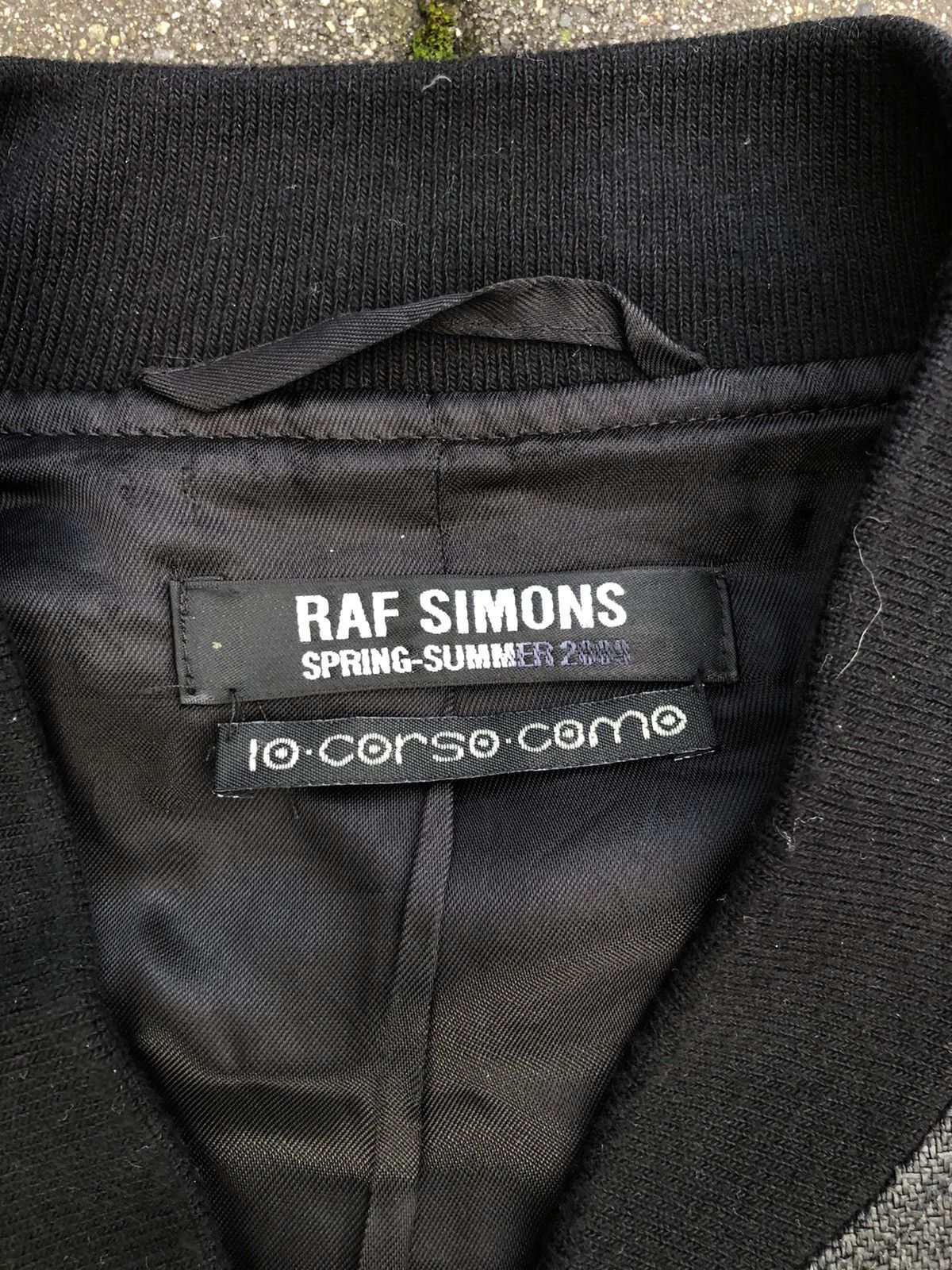 Raf Simons Raf Simons 10 corso como Ss09 textured MA-1 Bomber Jacket Size US M / EU 48-50 / 2 - 9 Thumbnail