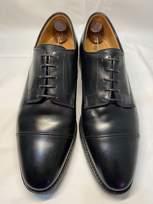 Crockett & Jones Bradford Derby Shoes Dainite Rubber Soles UK 10G US 11