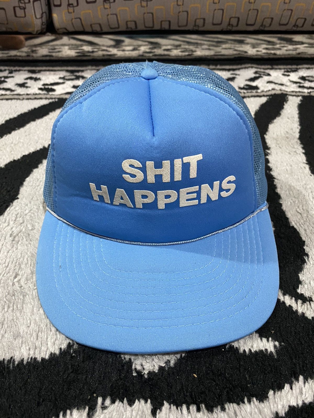 Other " SHIT HAPPENS " Trucker Hat Rare Size ONE SIZE - 1 Thumbnail