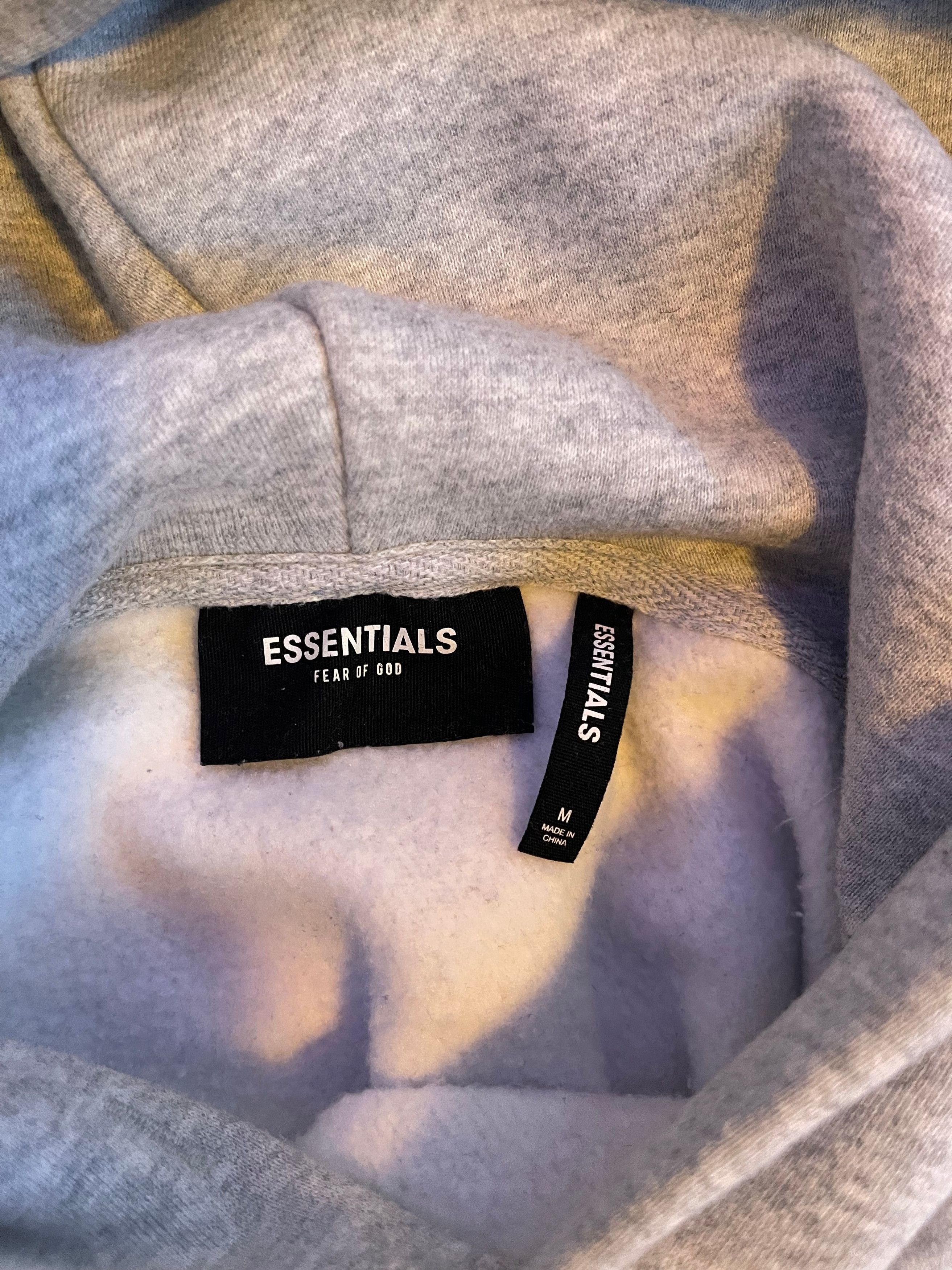 Fear of God FEAR OF GOD ESSENTIALS Los Angeles 3M Pullover Hoodie Grey Size US M / EU 48-50 / 2 - 4 Thumbnail