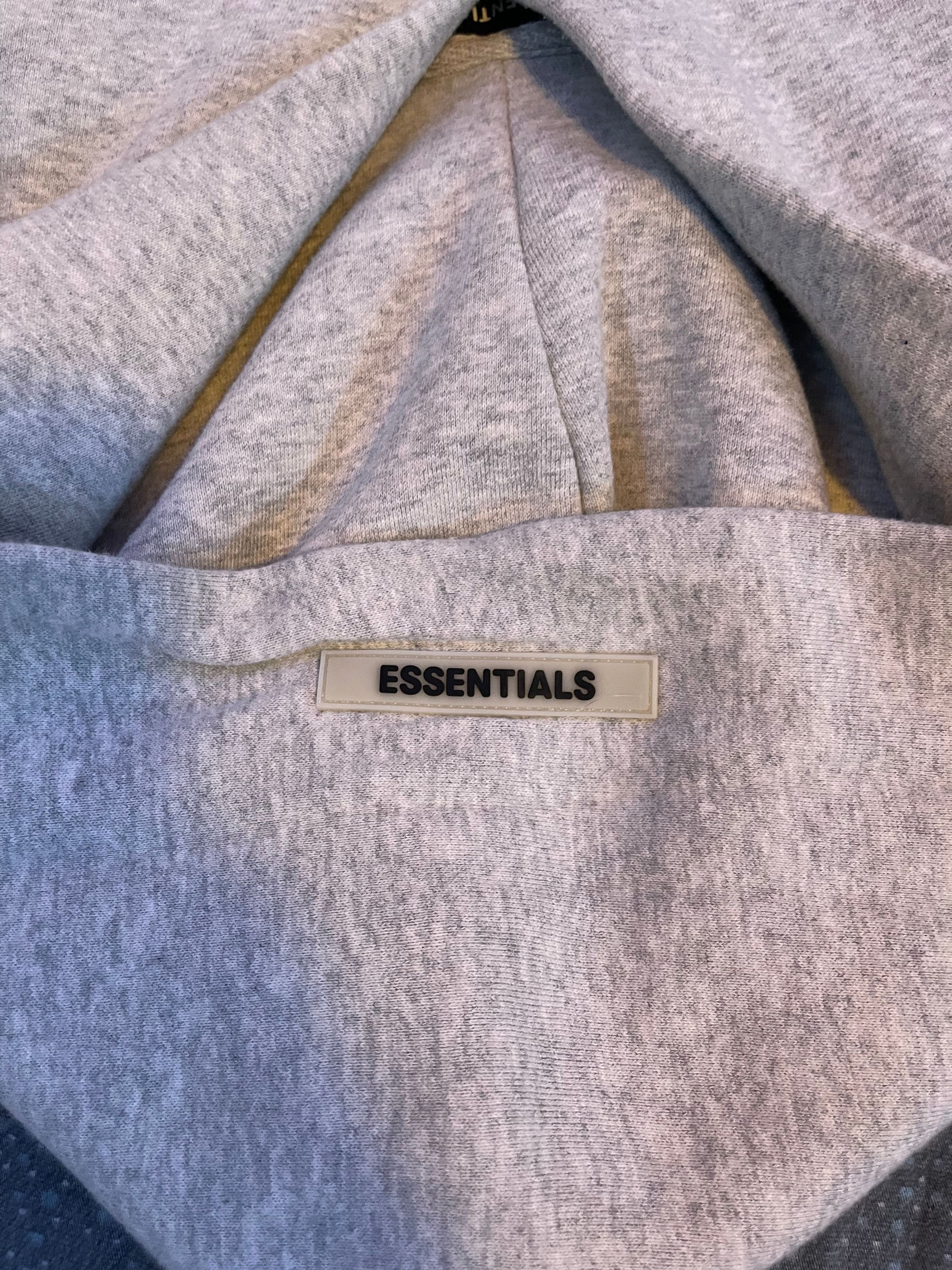 Fear of God FEAR OF GOD ESSENTIALS Los Angeles 3M Pullover Hoodie Grey Size US M / EU 48-50 / 2 - 3 Thumbnail