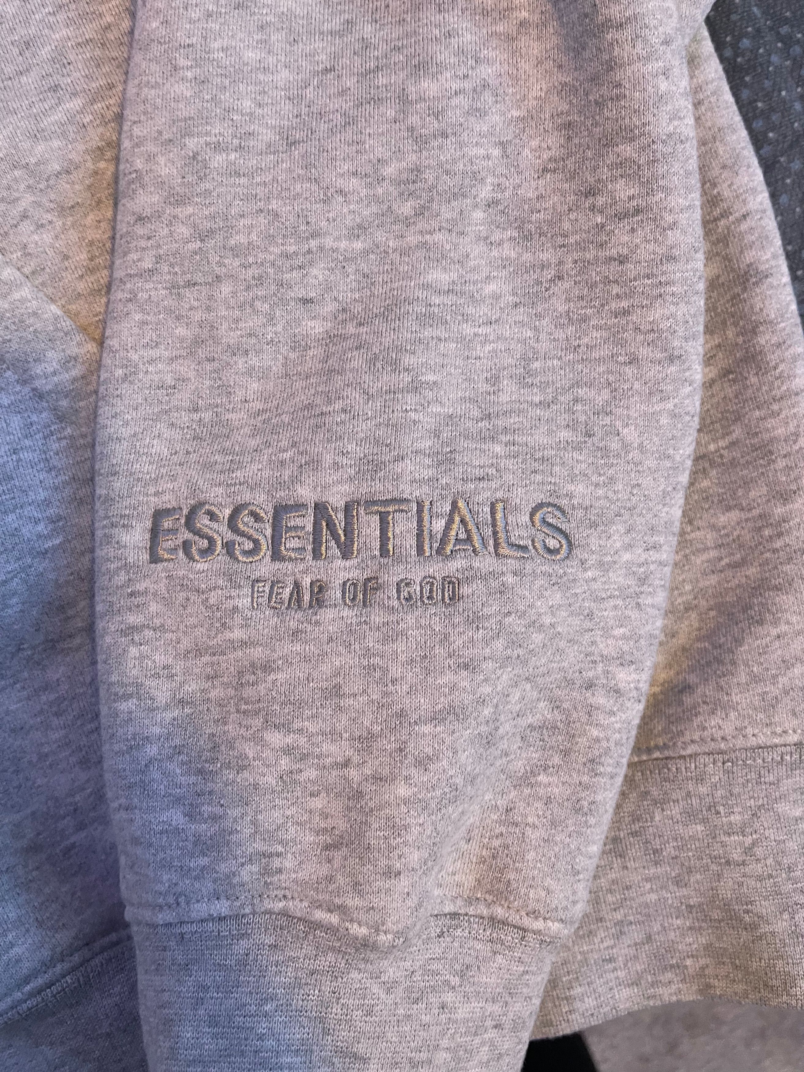Fear of God FEAR OF GOD ESSENTIALS Los Angeles 3M Pullover Hoodie Grey Size US M / EU 48-50 / 2 - 5 Thumbnail