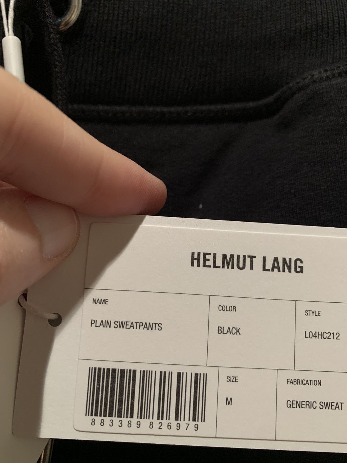 Designer × Helmut Lang *RARE* New Helmut Lang Heavyweight Sweatpants - Medium Size US 32 / EU 48 - 4 Thumbnail