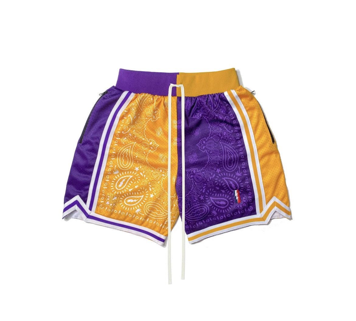 Collect and Select Collect & Select Swingman Shorts Lakers
