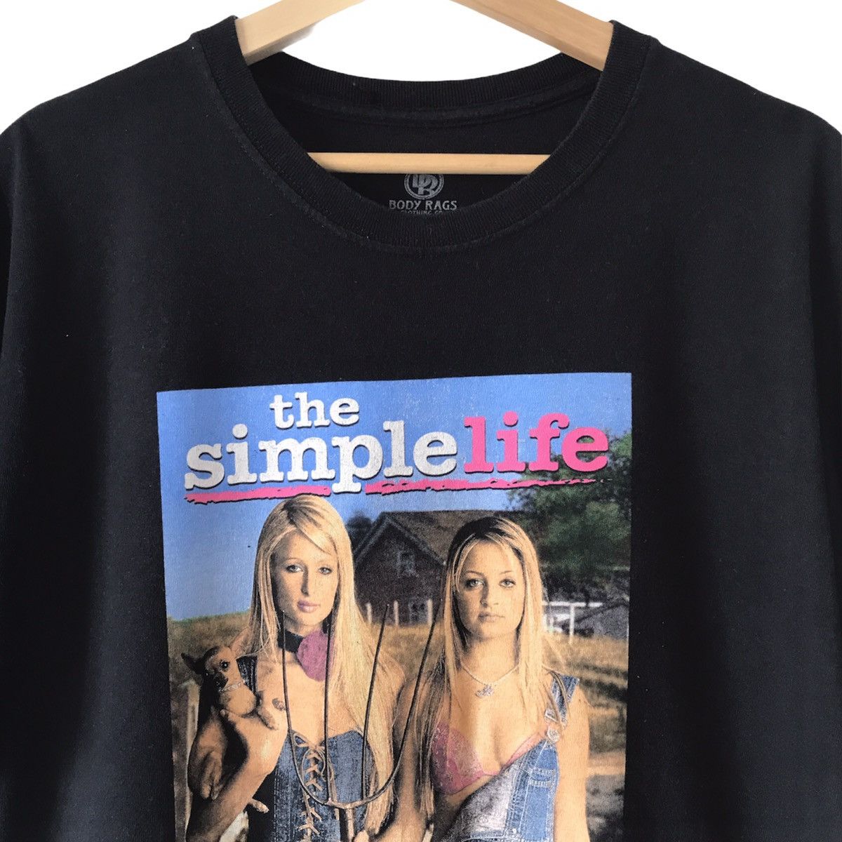 Vintage Authentic 2000s The Simple Life American TV Show Promo Tee Size US L / EU 52-54 / 3 - 3 Thumbnail