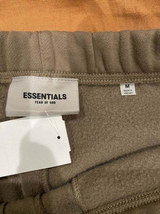 Pacsun FOG - Essentials Sweatpants Harvest Fw21 (Size M) | Grailed