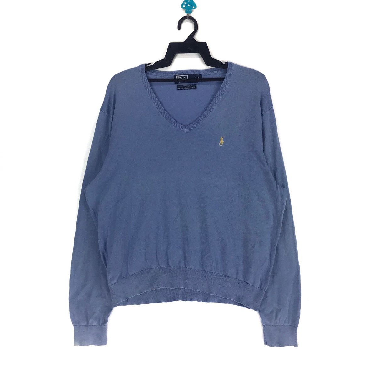 Designer × Polo Ralph Lauren × Vintage Vintage Knitwear POLO by Ralph Laurent Longsleeve Size US L / EU 52-54 / 3 - 1 Thumbnail