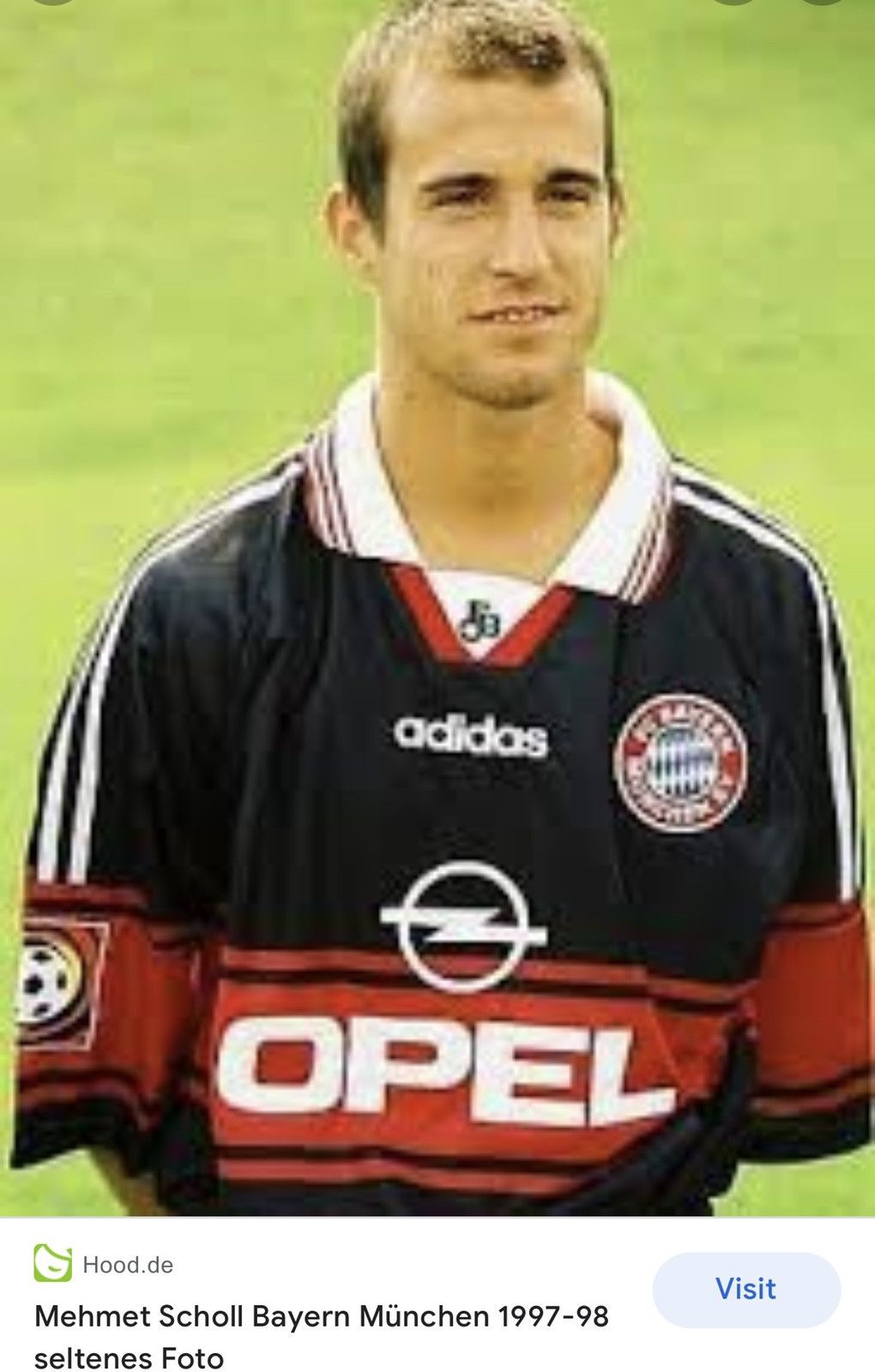 Vintage Bayern Munich Jersey 1997-1999 Mehmet Scholl Size US M / EU 48-50 / 2 - 2 Thumbnail