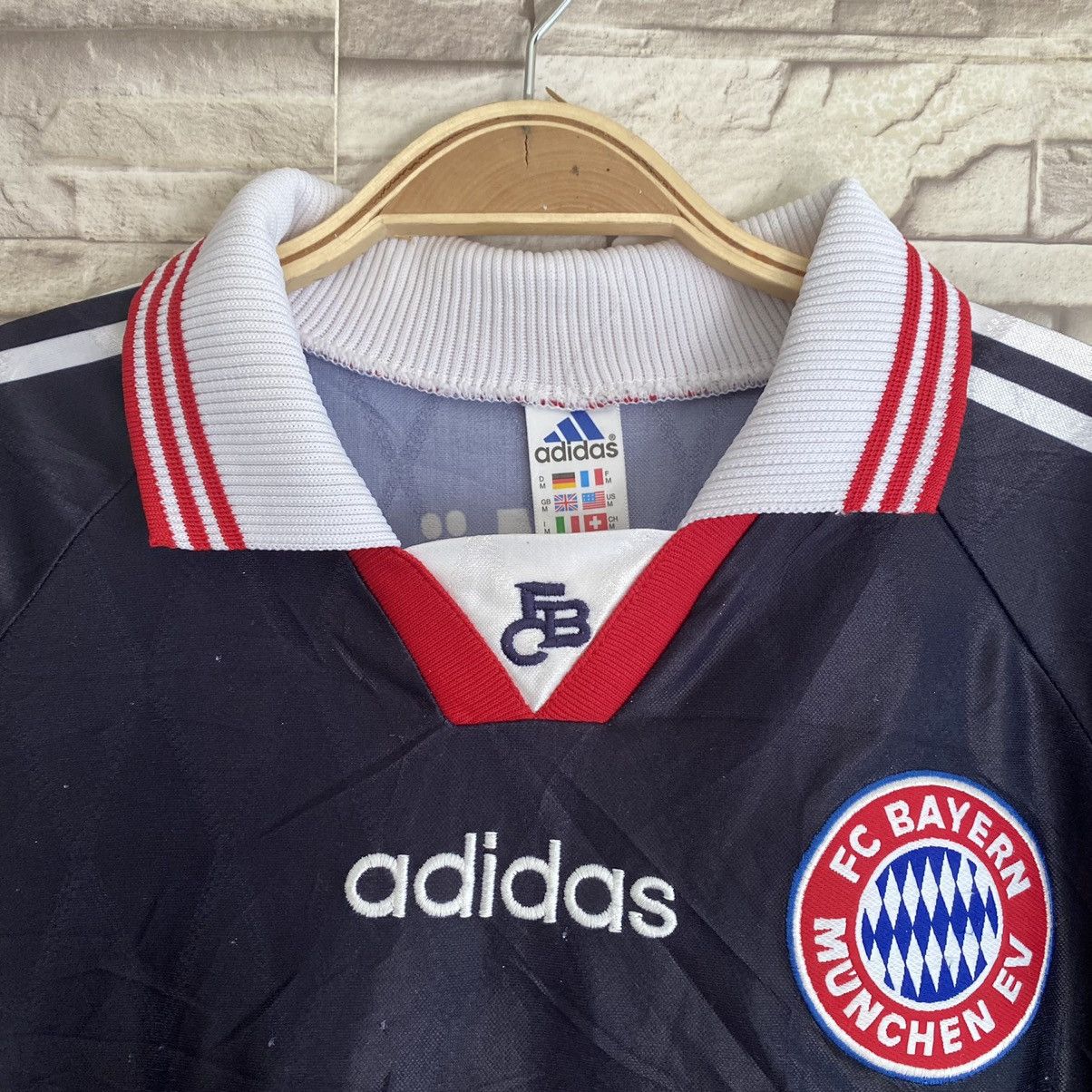 Vintage Bayern Munich Jersey 1997-1999 Mehmet Scholl Size US M / EU 48-50 / 2 - 10 Thumbnail