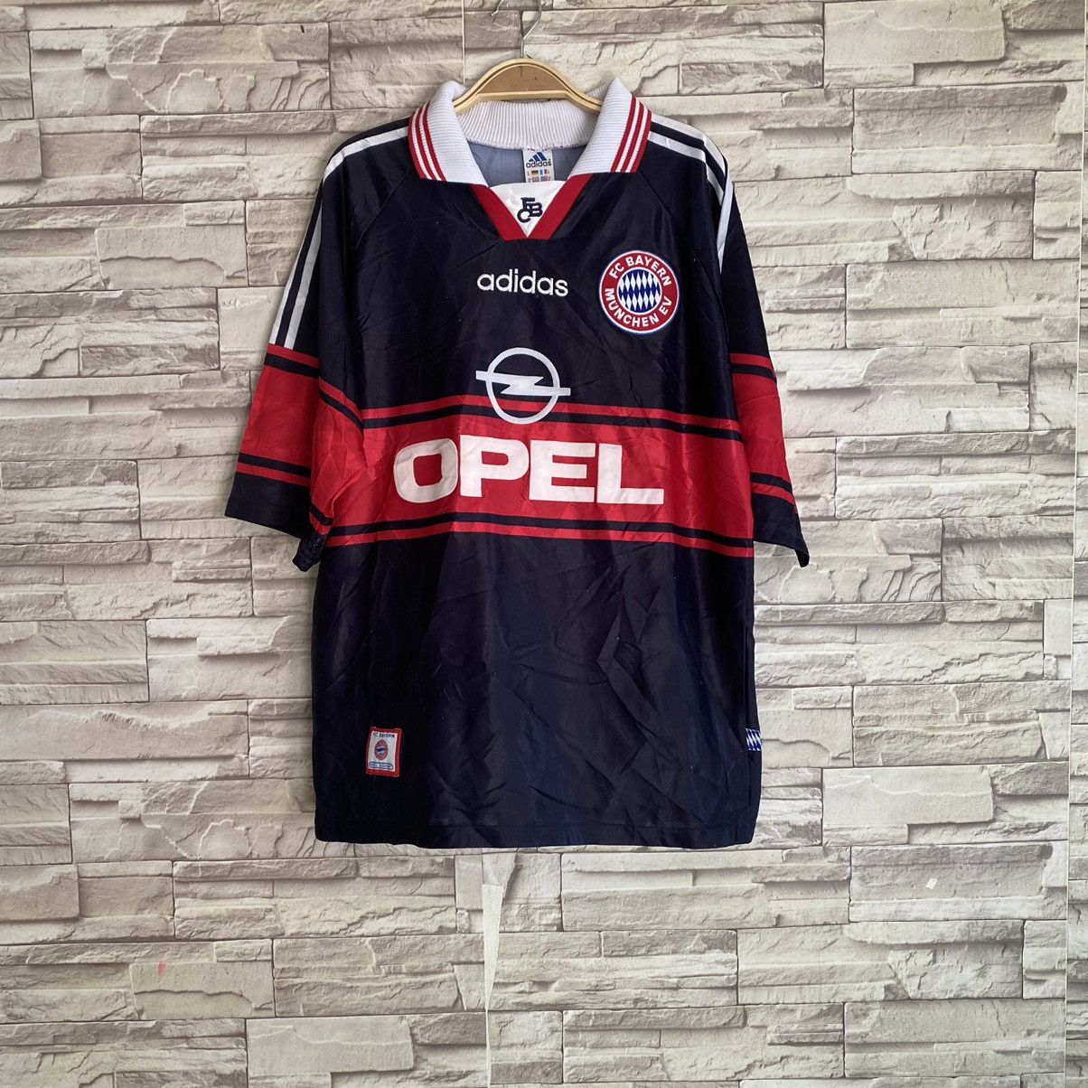 Vintage Bayern Munich Jersey 1997-1999 Mehmet Scholl Size US M / EU 48-50 / 2 - 6 Thumbnail