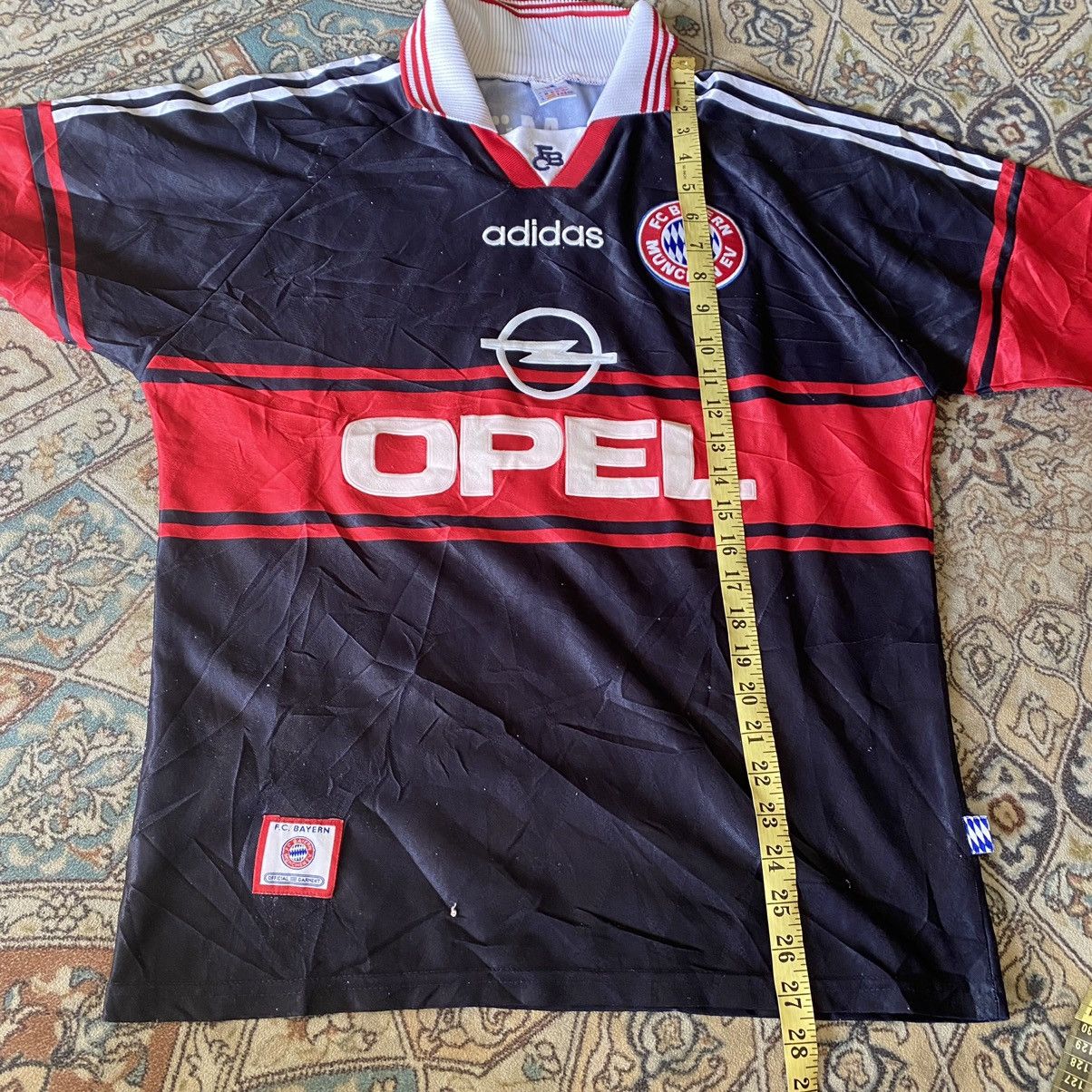 Vintage Bayern Munich Jersey 1997-1999 Mehmet Scholl Size US M / EU 48-50 / 2 - 17 Thumbnail