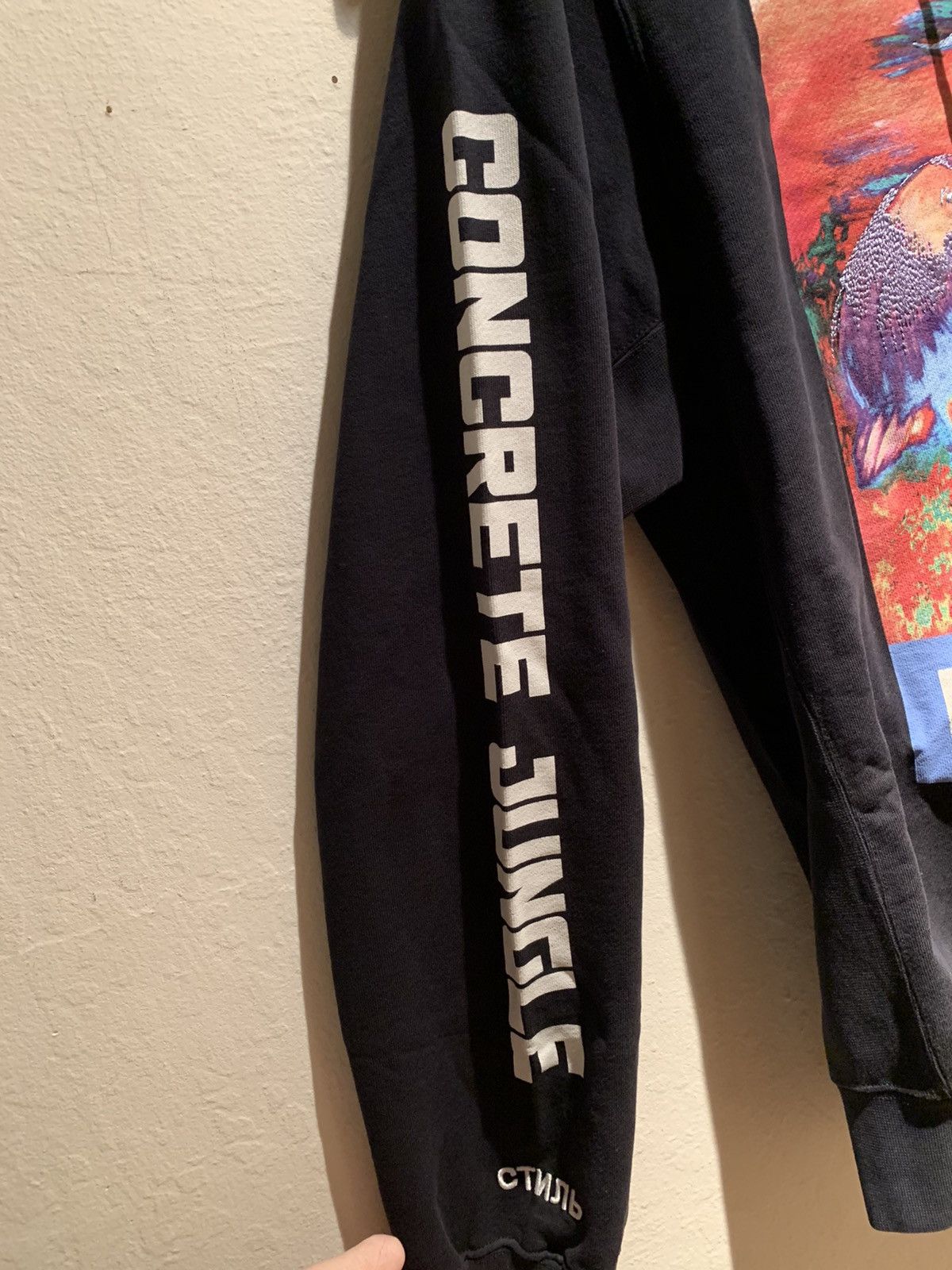 Designer × Heron Preston *RARE* New Heron Preston Embroidered Chain Stitch Hoodie Size US XXS / EU 40 - 4 Thumbnail