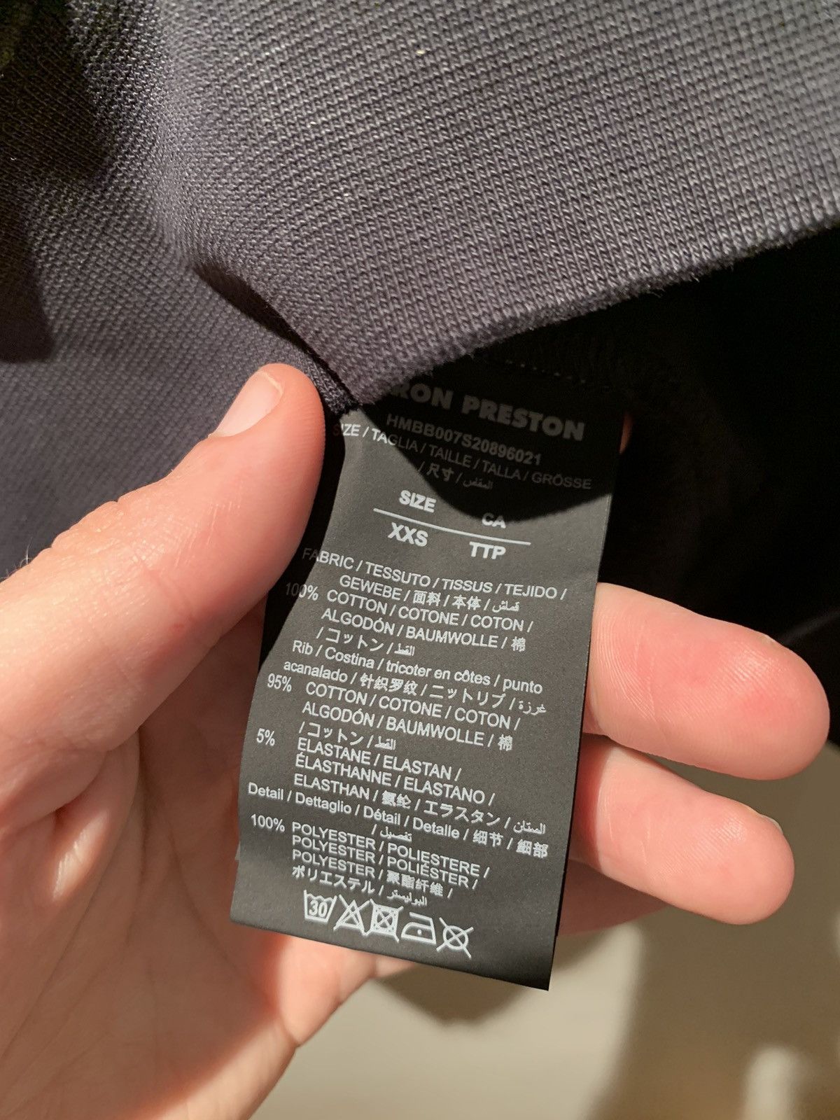 Designer × Heron Preston *RARE* New Heron Preston Embroidered Chain Stitch Hoodie Size US XXS / EU 40 - 10 Thumbnail