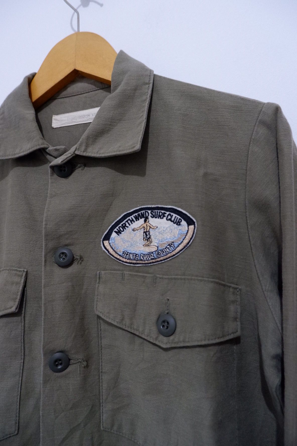 Japanese Brand Vintage Inpaichthys Kerri Military OG Shirt Size US S / EU 44-46 / 1 - 3 Thumbnail