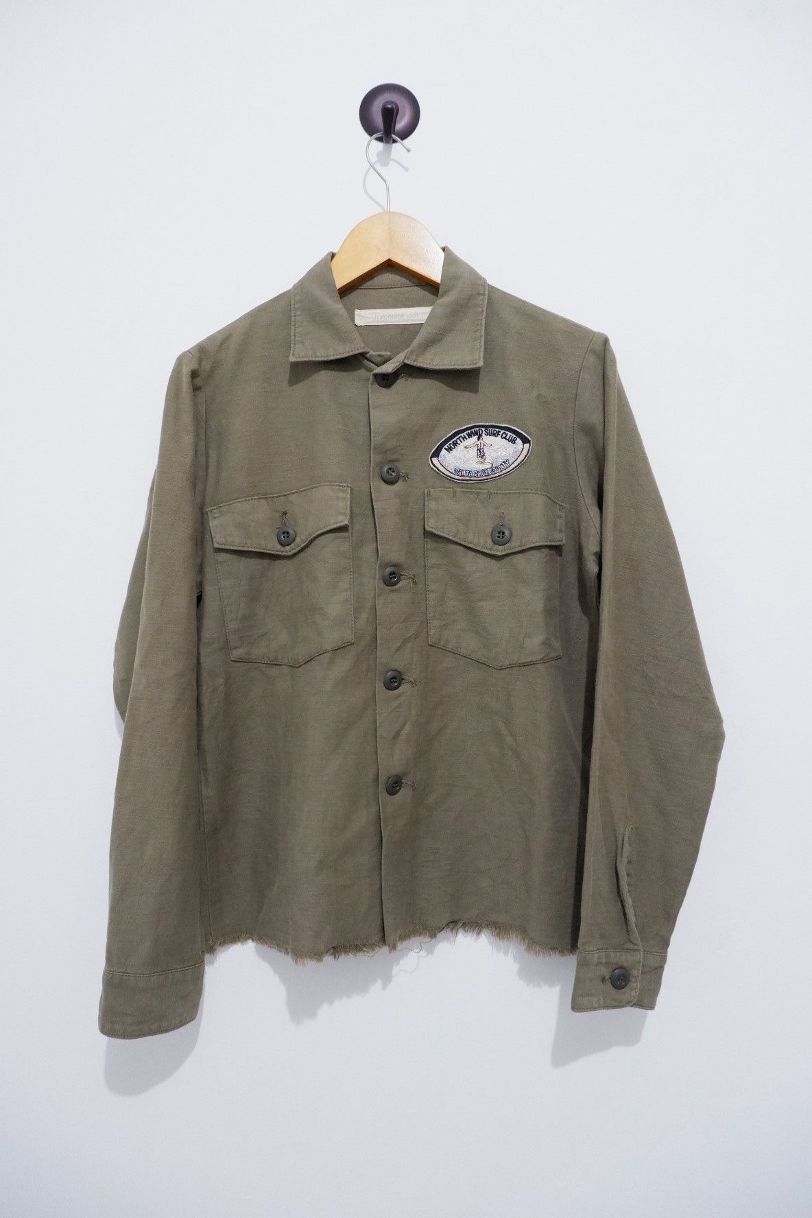 Japanese Brand Vintage Inpaichthys Kerri Military OG Shirt Size US S / EU 44-46 / 1 - 1 Thumbnail