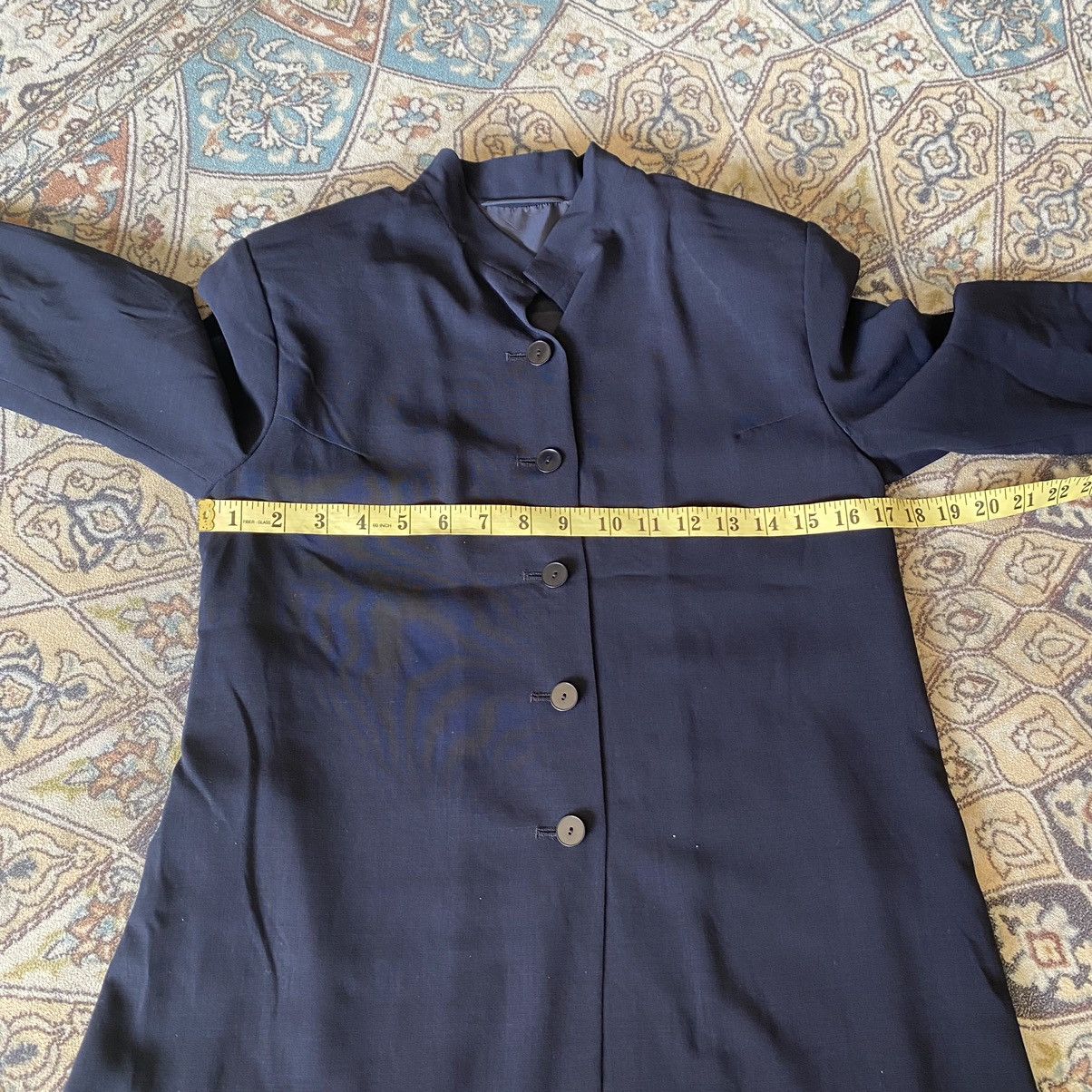 Jil Sander Jil Sander Mandarin Collar Jacket Laine Wool Button Size XXS / US 00 / IT 34 - 16 Thumbnail