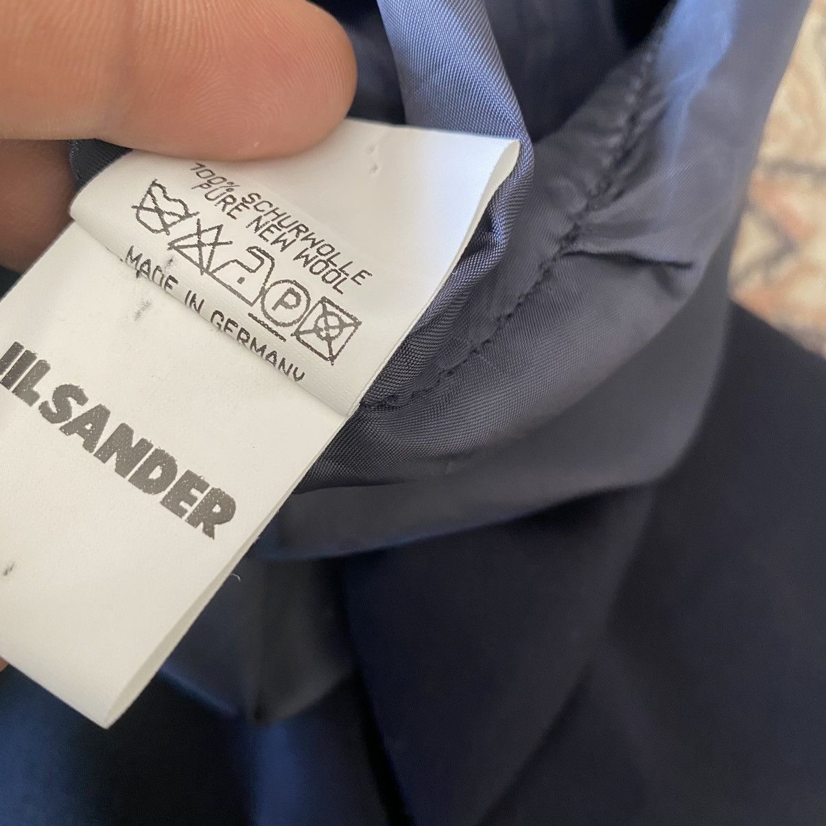 Jil Sander Jil Sander Mandarin Collar Jacket Laine Wool Button Size XXS / US 00 / IT 34 - 14 Thumbnail