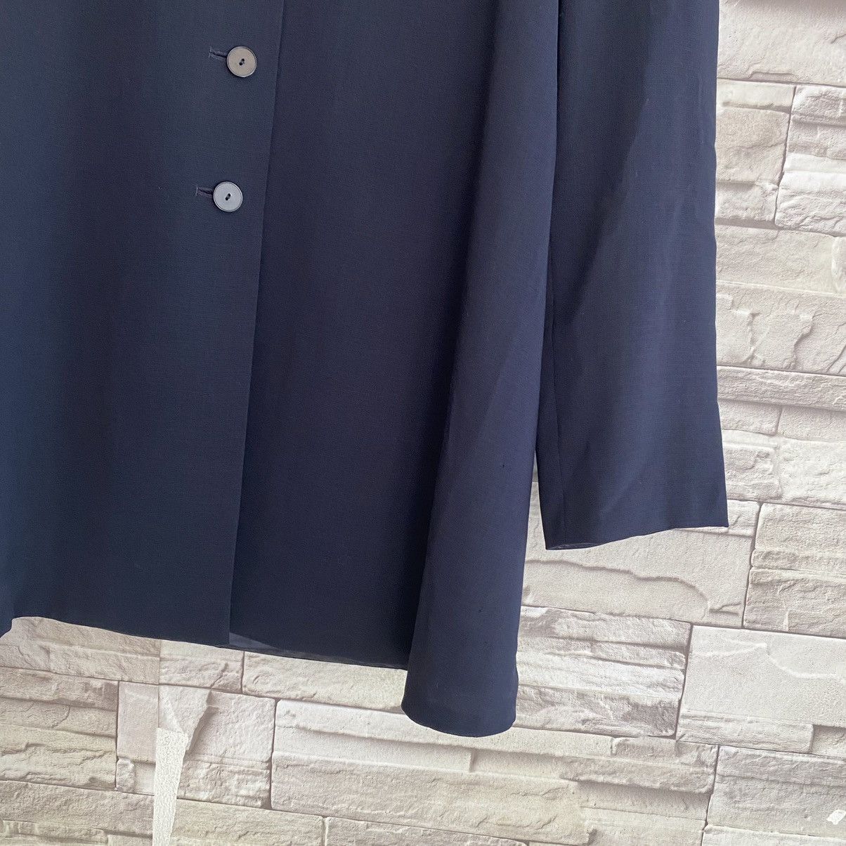 Jil Sander Jil Sander Mandarin Collar Jacket Laine Wool Button Size XXS / US 00 / IT 34 - 6 Thumbnail