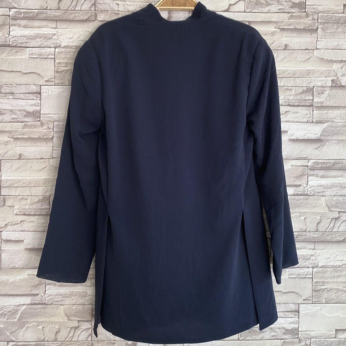 Jil Sander Jil Sander Mandarin Collar Jacket Laine Wool Button Size XXS / US 00 / IT 34 - 7 Thumbnail