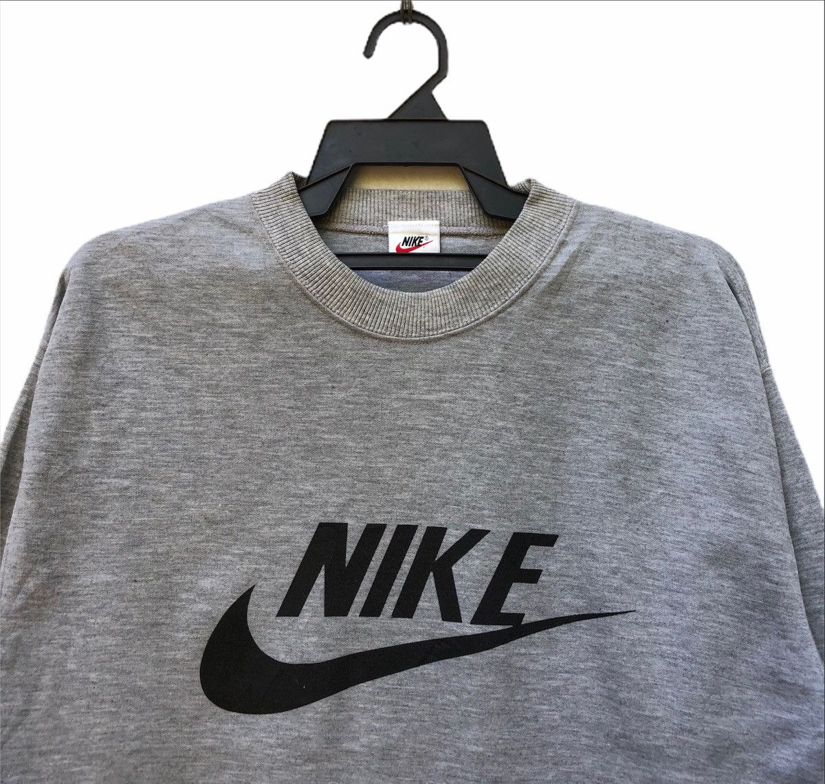 Nike × Vintage Vintage Nike Swoosh Crewneck Size US M / EU 48-50 / 2 - 2 Thumbnail