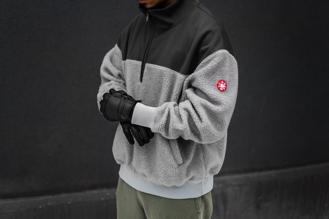 Cav Empt Cav Empt FW17 Quarter Zip Fleece Jacket Grailed