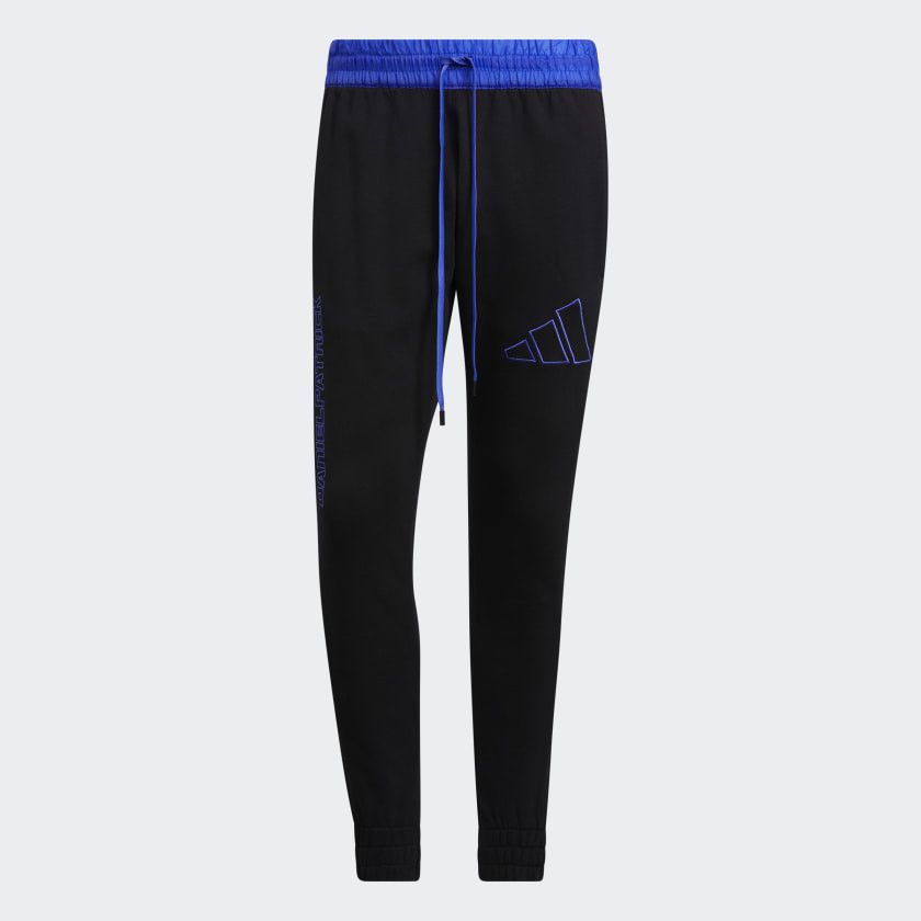 Adidas × Daniel Patrick Basketball Hoops Pants Joggers Black Blue GU2285 Medium Size US 32 / EU 48 - 1 Thumbnail