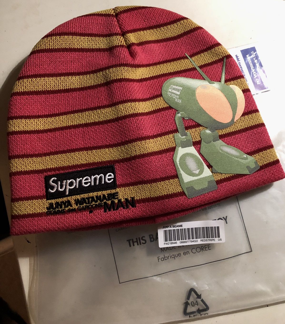 Supreme Supreme JUNYA WATANABE CDG MAN Beanie | Grailed
