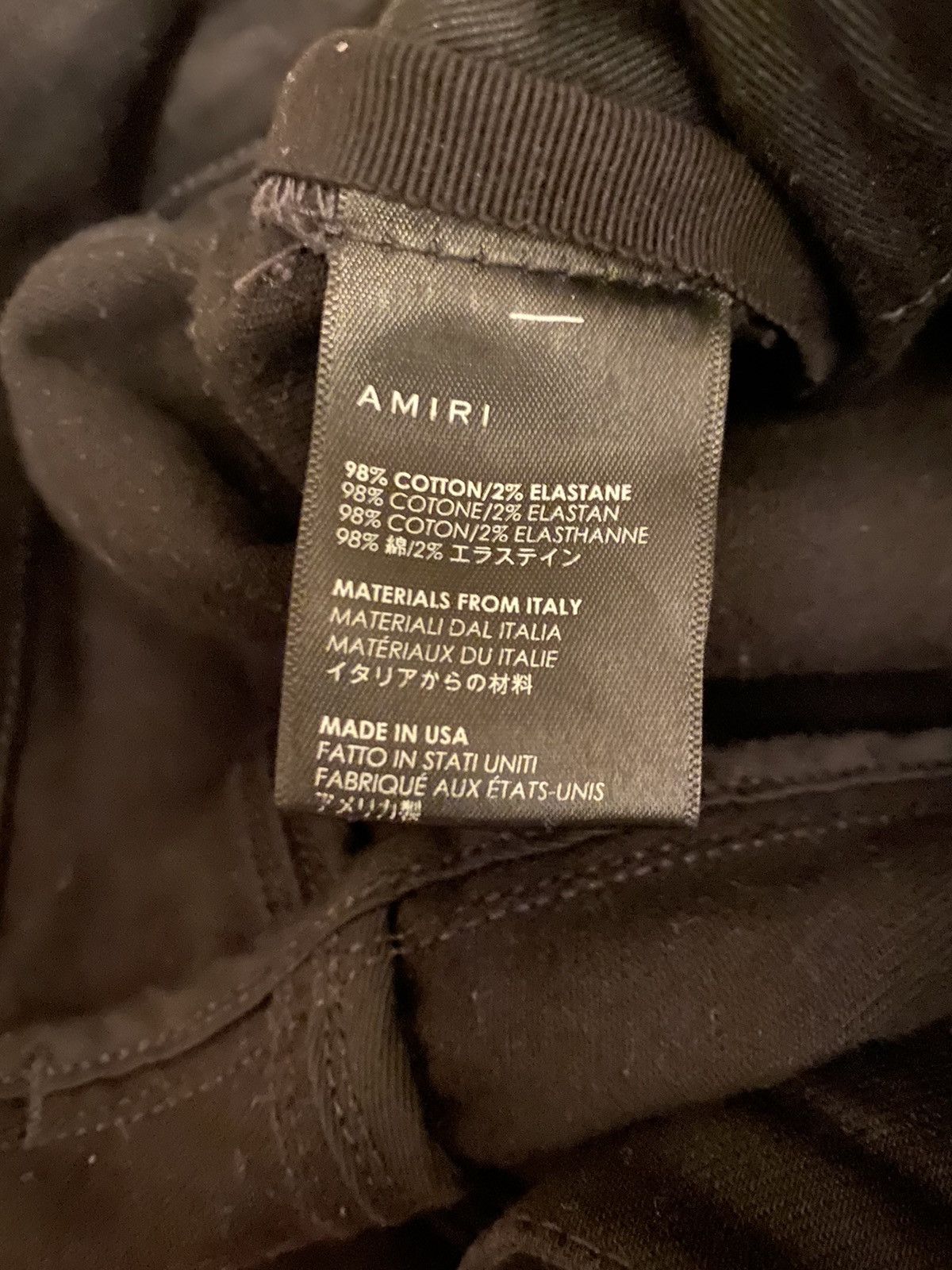 Amiri Amiri Distressed Thrasher Jean Size US 32 / EU 48 - 5 Thumbnail