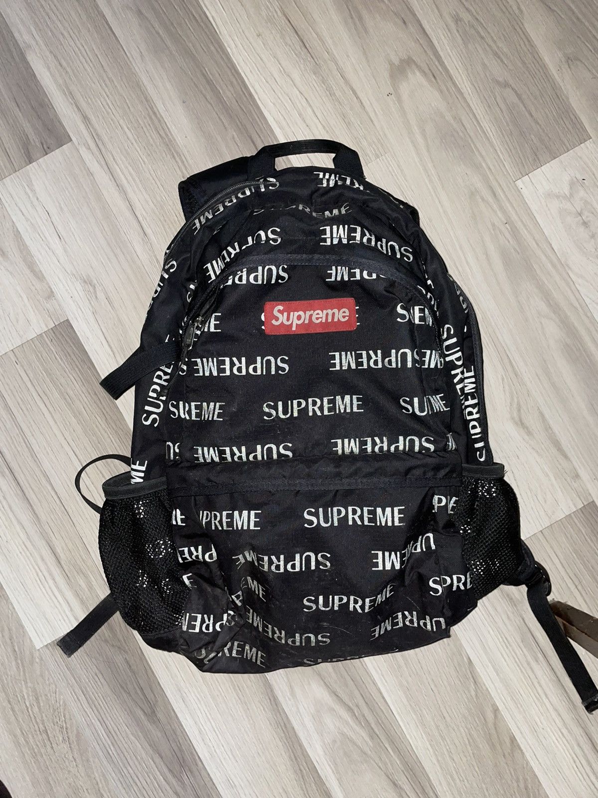 Supreme Supreme 3M Reflective Repeat Cordura Backpack Grailed