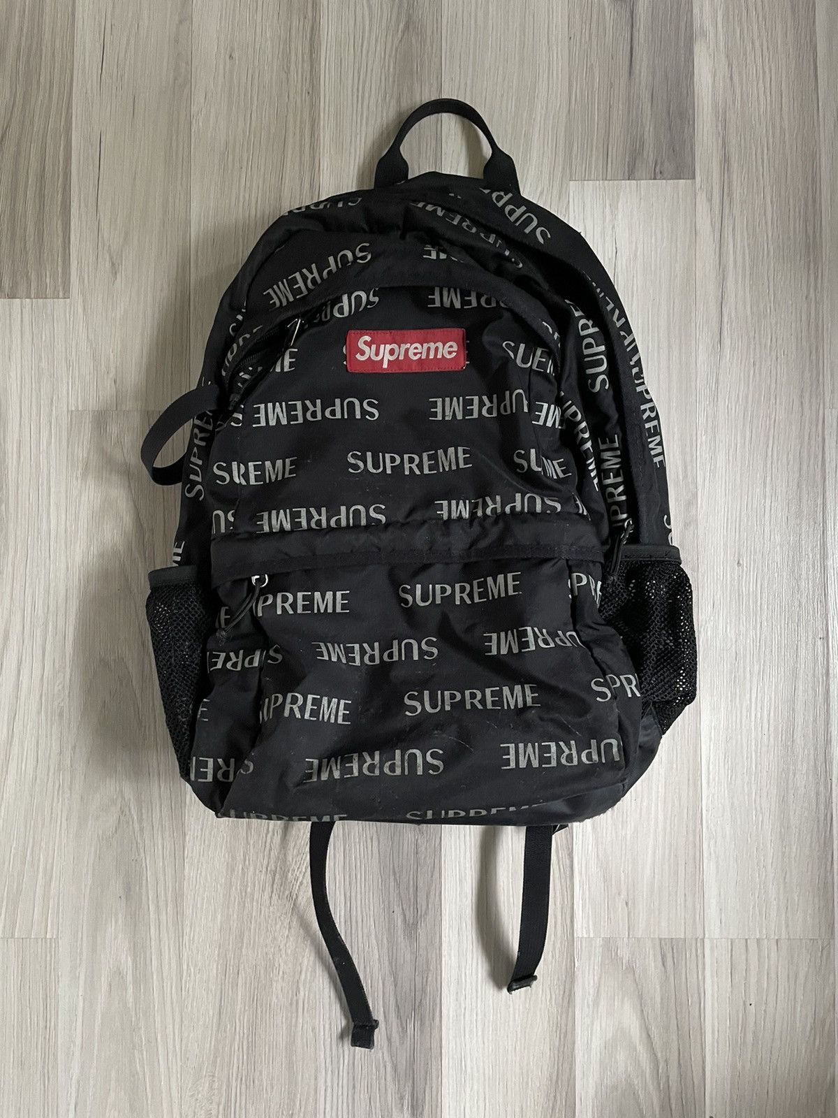 Supreme Supreme 3M Reflective Repeat Cordura Backpack Grailed