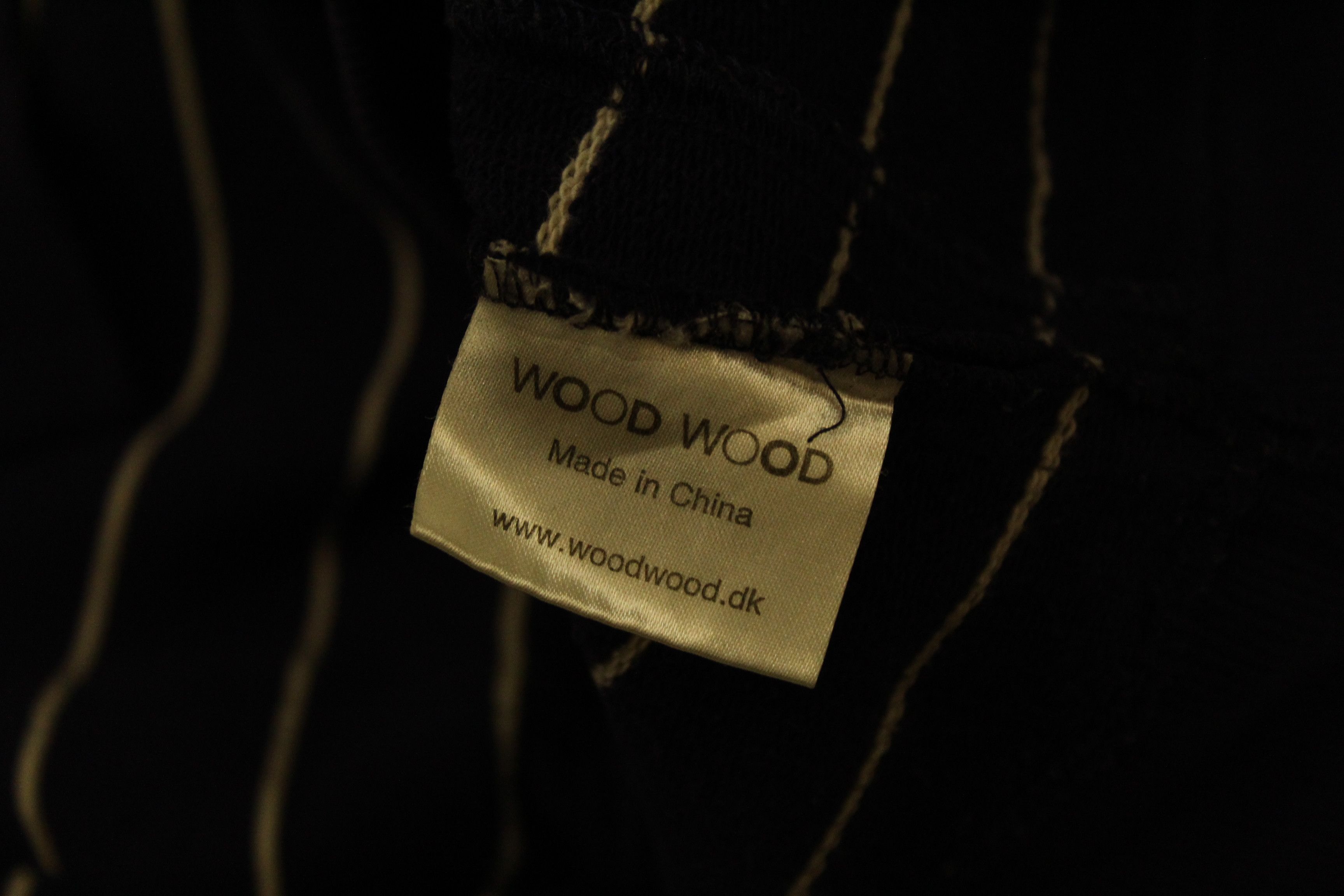 Wood Wood Y2k Deadstock. Wood Wood Big Logo Striped Sweats Size US XL / EU 56 / 4 - 7 Thumbnail