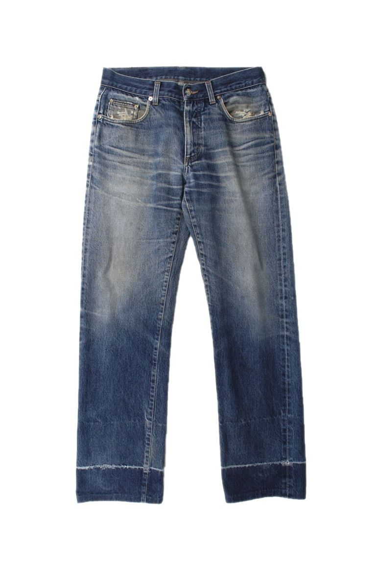 Gucci Original Gucci Denim Salvage Ripped Jeans in size 48IT(W32) | Grailed