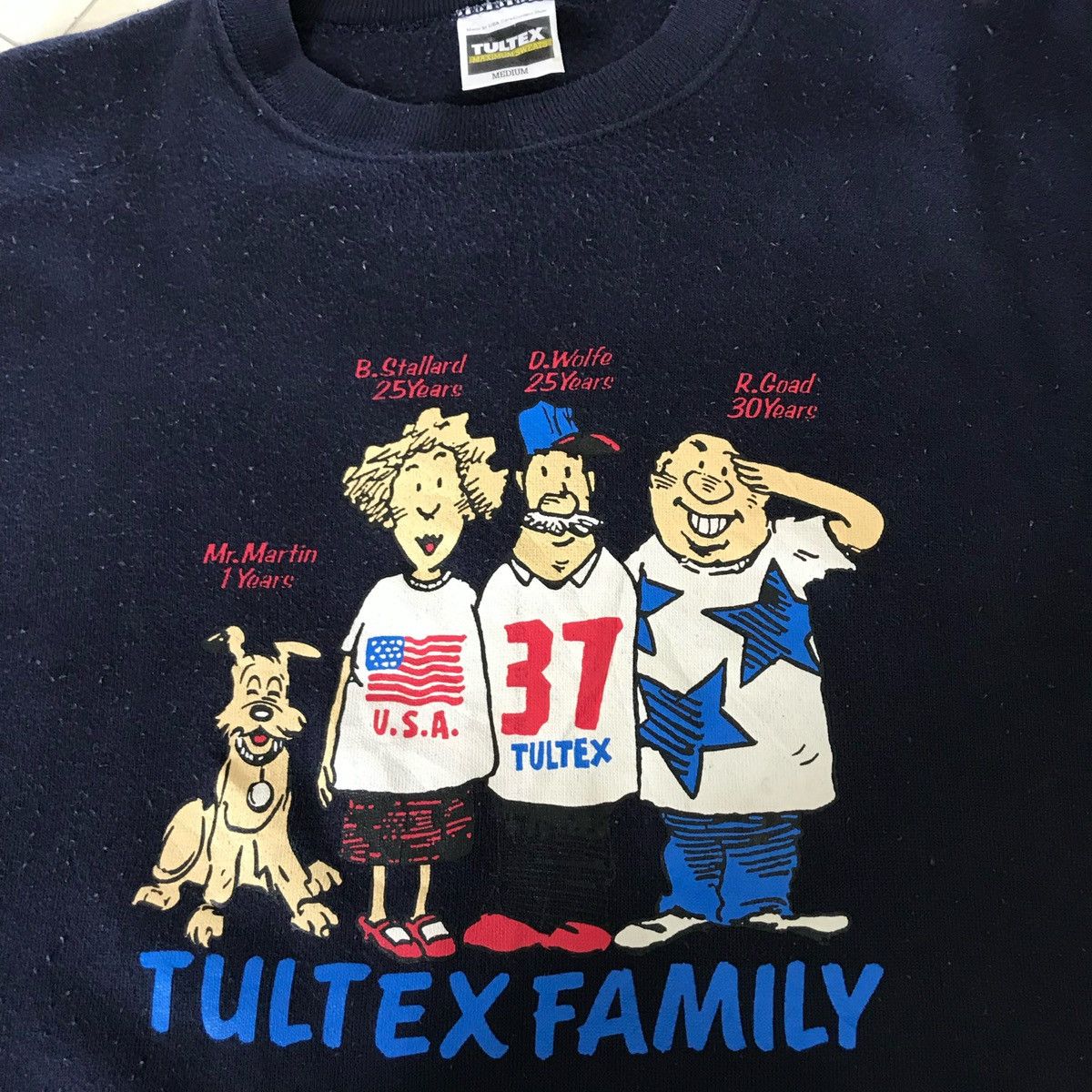 Japanese Brand × Tultex × Vintage TULTEX FAMILY Sweatshirts MADE IN USA Size M...Fits Size L Size US L / EU 52-54 / 3 - 8 Thumbnail