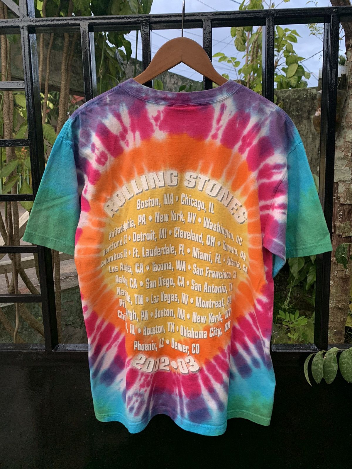 Band Tees × Vintage 💸SENDOFFER💸 Vintage Rolling Stones 2002 Tour T-Shirt Size US M / EU 48-50 / 2 - 2 Thumbnail