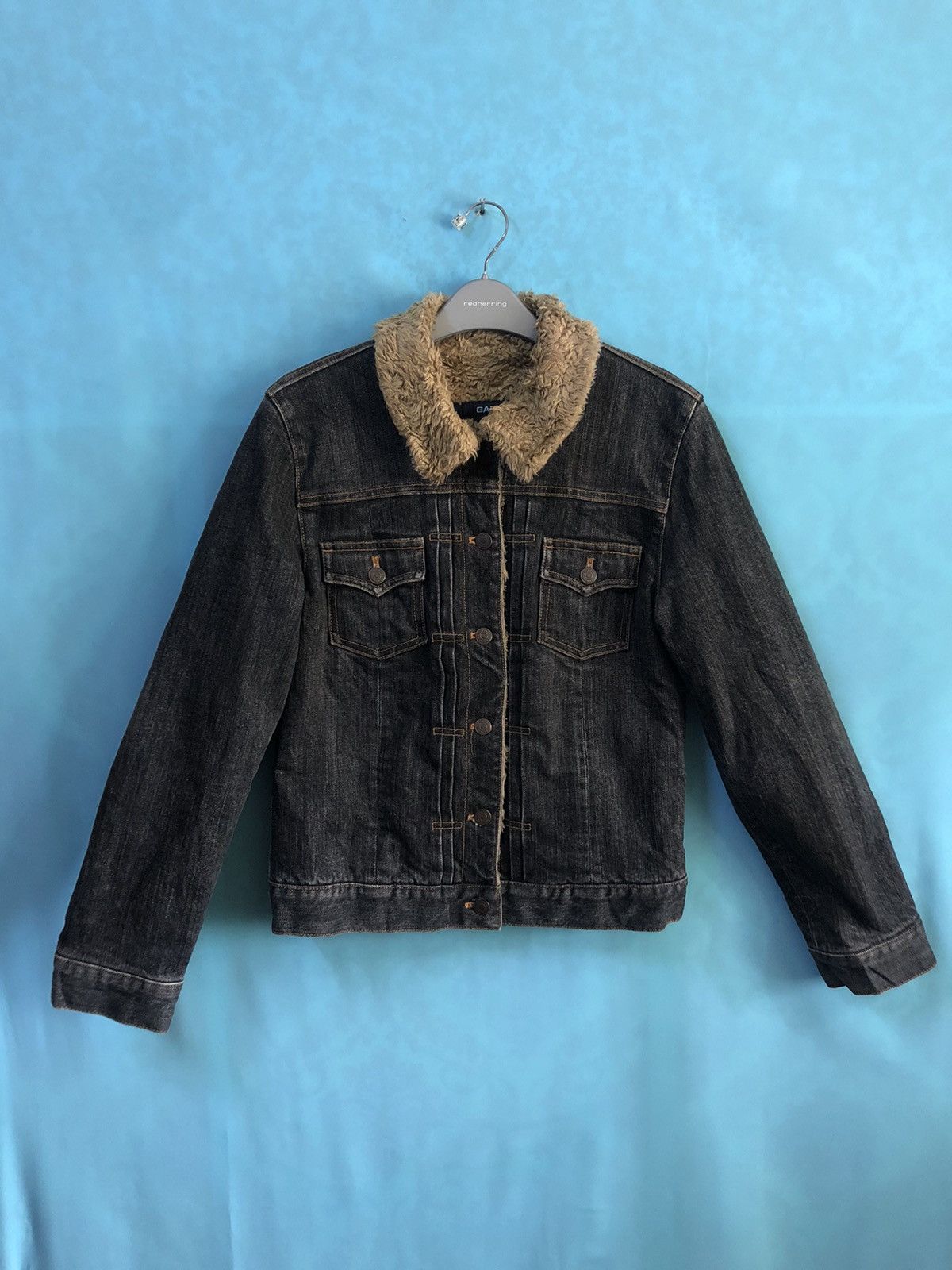 Gap sherpa black denim #A2 Size US S / EU 44-46 / 1 - 3 Thumbnail