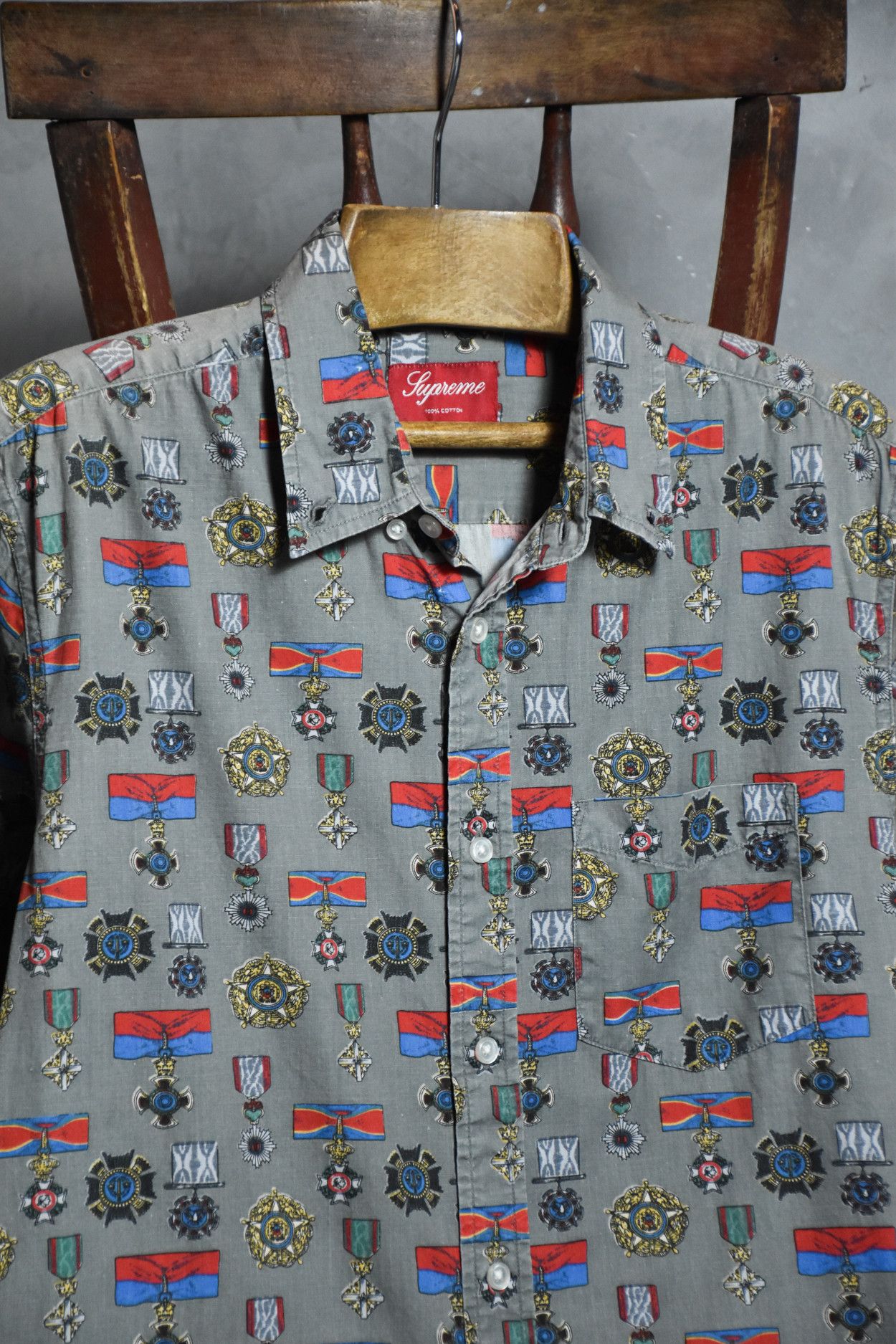 Supreme Medals Shirt | Grailed