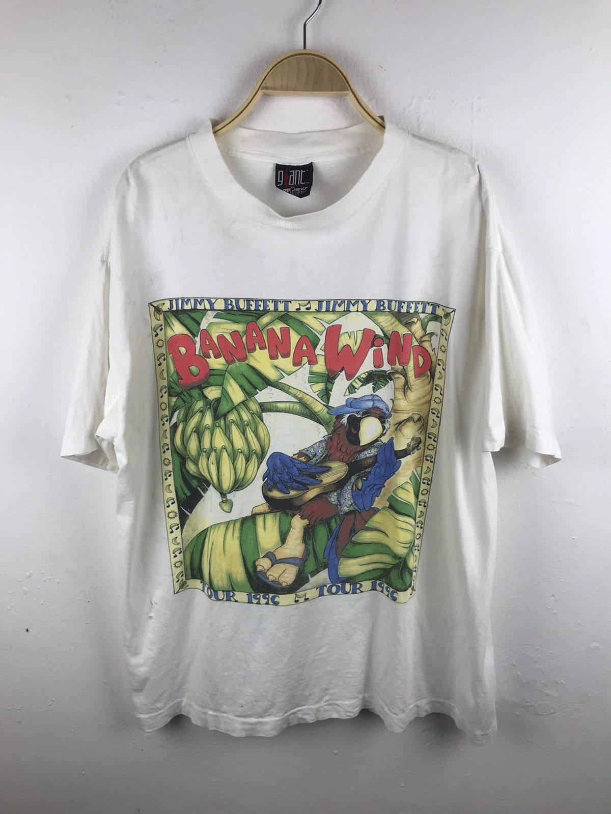 Vintage Jimmy Buffett Tour 1996 Distressed Shirt