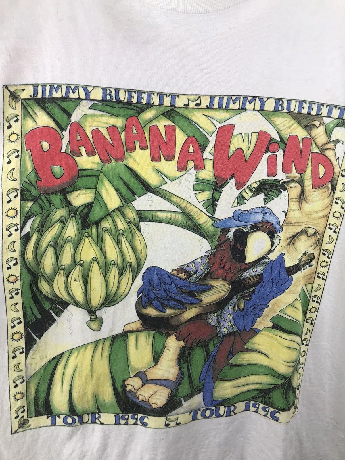 Vintage Jimmy Buffett Tour 1996 Distressed Shirt