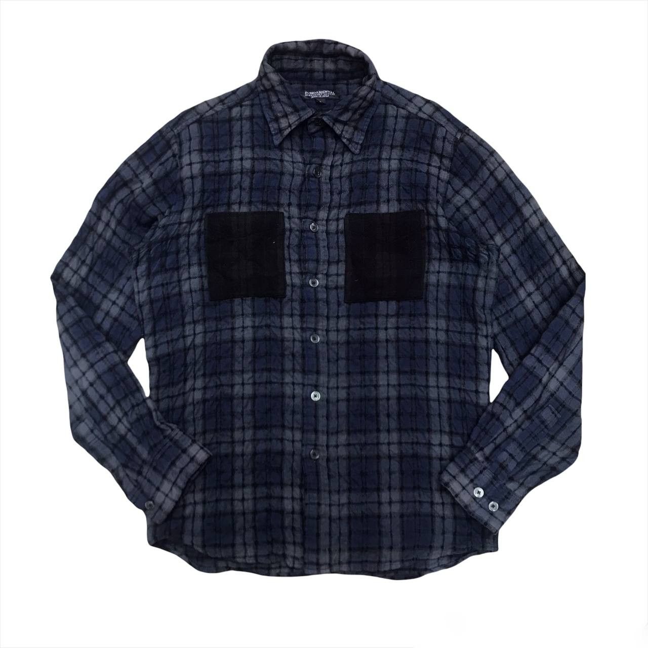 FUNDAMENTAL Wool Plaid Shirt