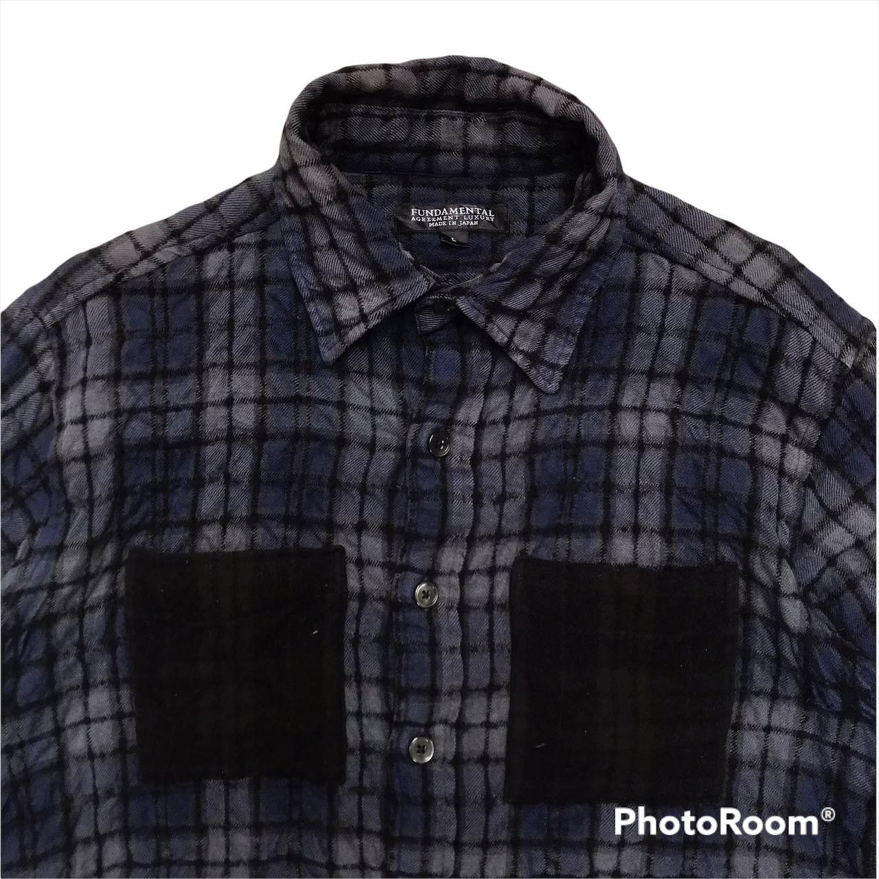 FUNDAMENTAL Wool Plaid Shirt