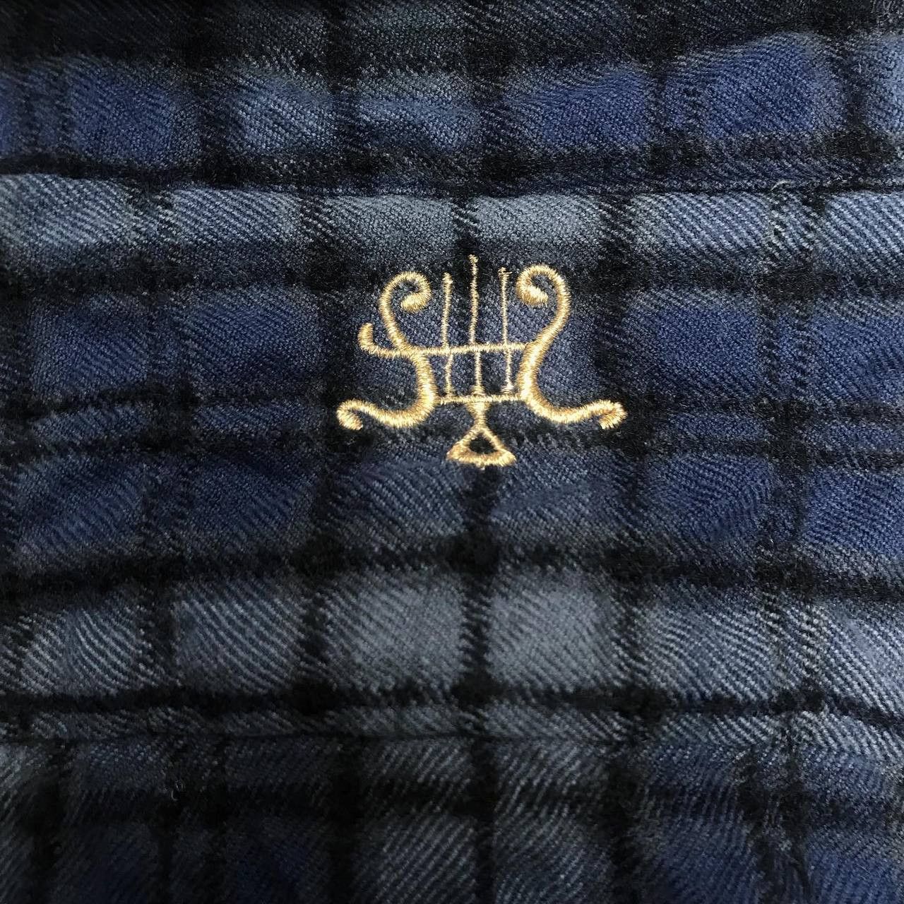 FUNDAMENTAL Wool Plaid Shirt