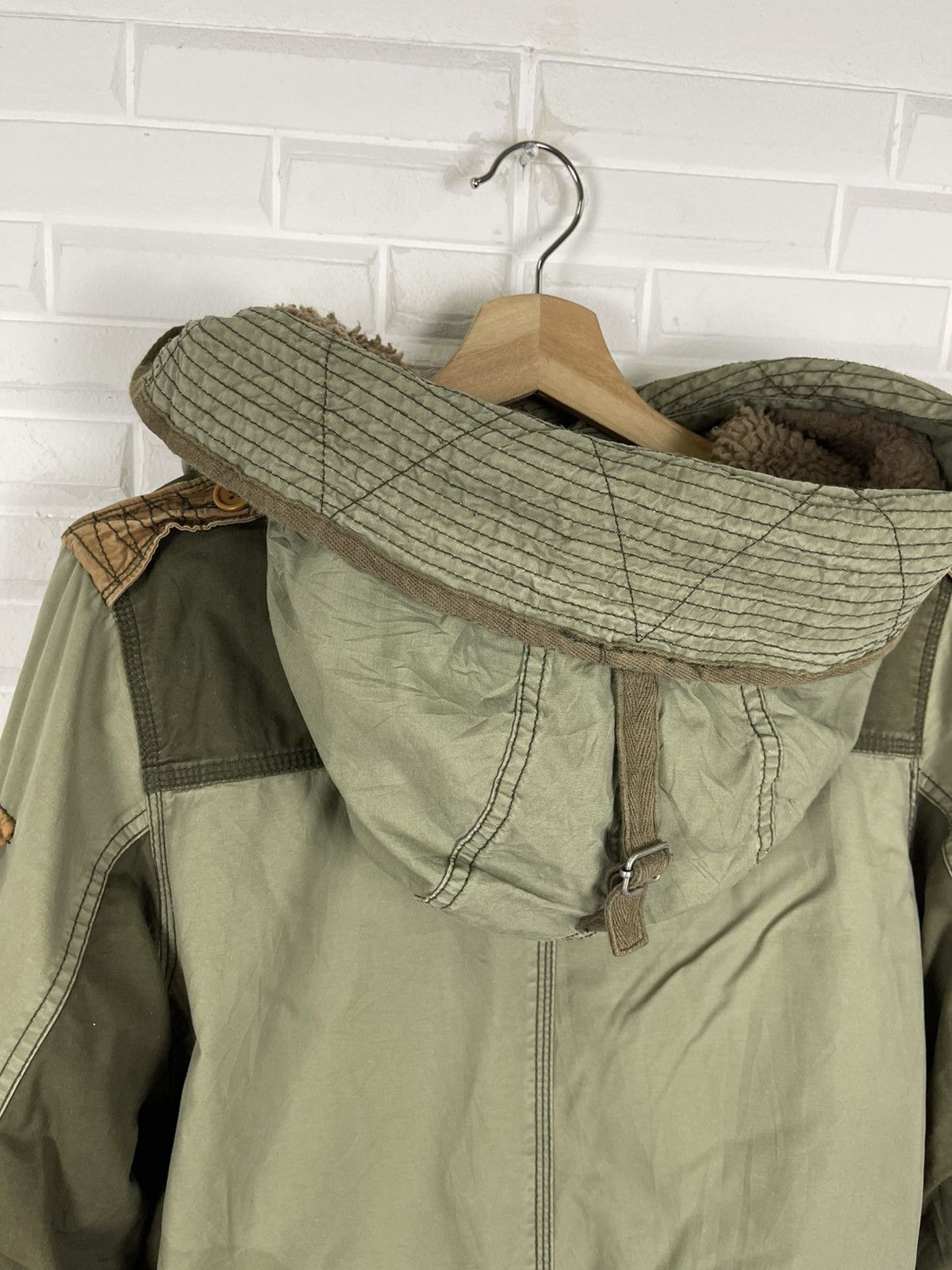 Japanese Brand Japan Kobayashi Parkas Distressed Patch Pockets Size US M / EU 48-50 / 2 - 5 Thumbnail