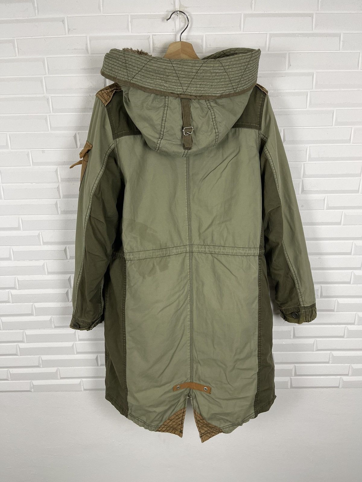 Japanese Brand Japan Kobayashi Parkas Distressed Patch Pockets Size US M / EU 48-50 / 2 - 4 Thumbnail