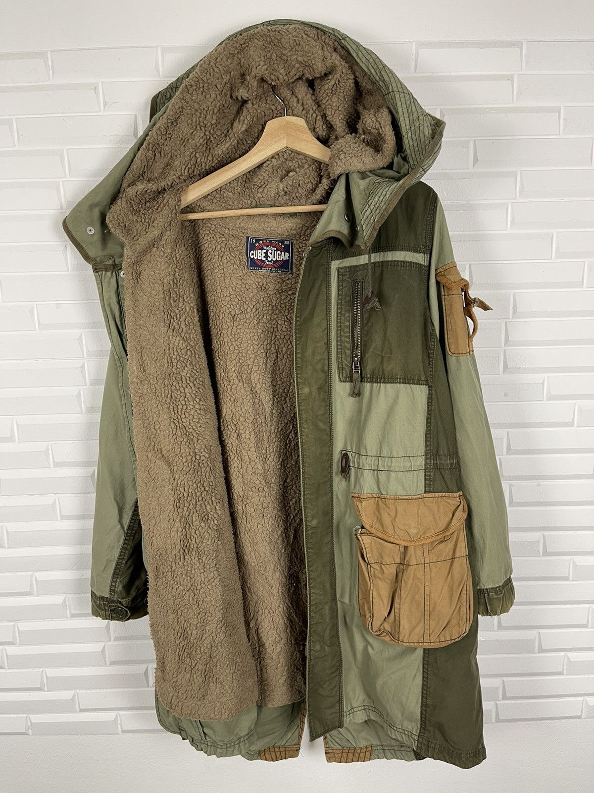 Japanese Brand Japan Kobayashi Parkas Distressed Patch Pockets Size US M / EU 48-50 / 2 - 3 Thumbnail