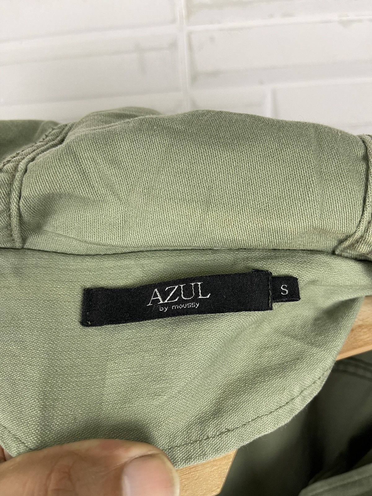Designer Japanese Designer Azul Green Parkas Hoodie Size US S / EU 44-46 / 1 - 4 Thumbnail