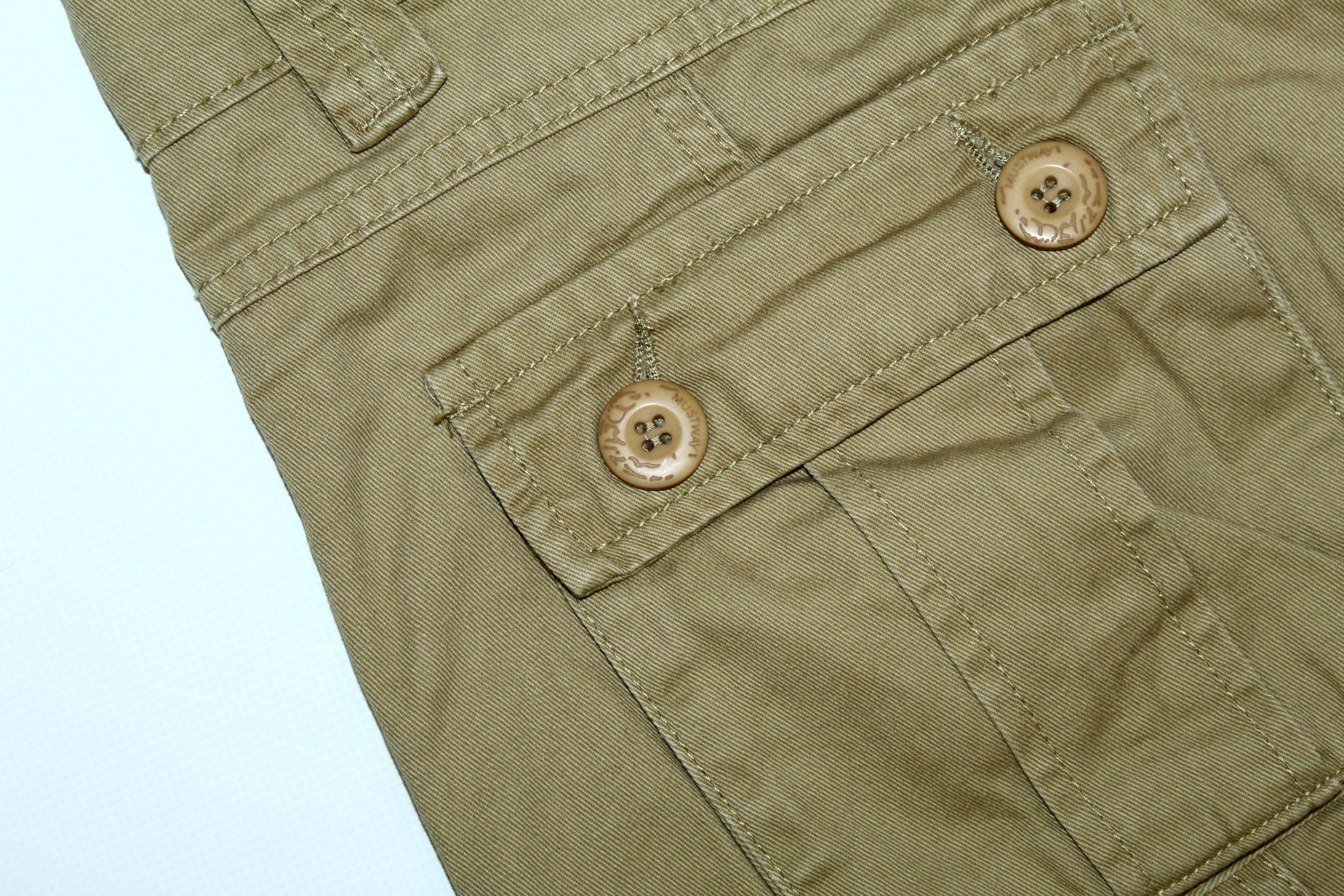 Japanese Brand Y2k💥Mustway AK Army NY Utility Parachute Pants Size US 36 / EU 52 - 11 Thumbnail